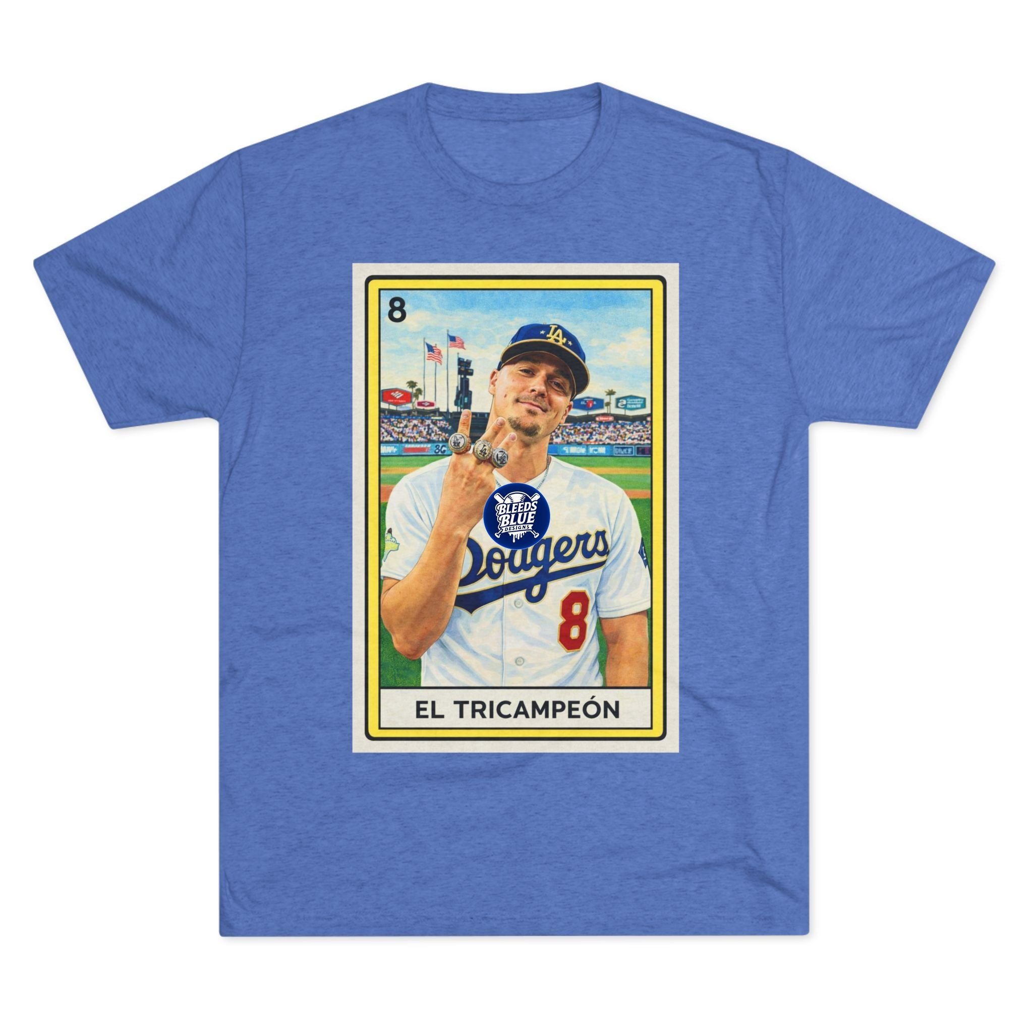 El Tricampeón Lotería Card Tee — Mexican Champion Shirt