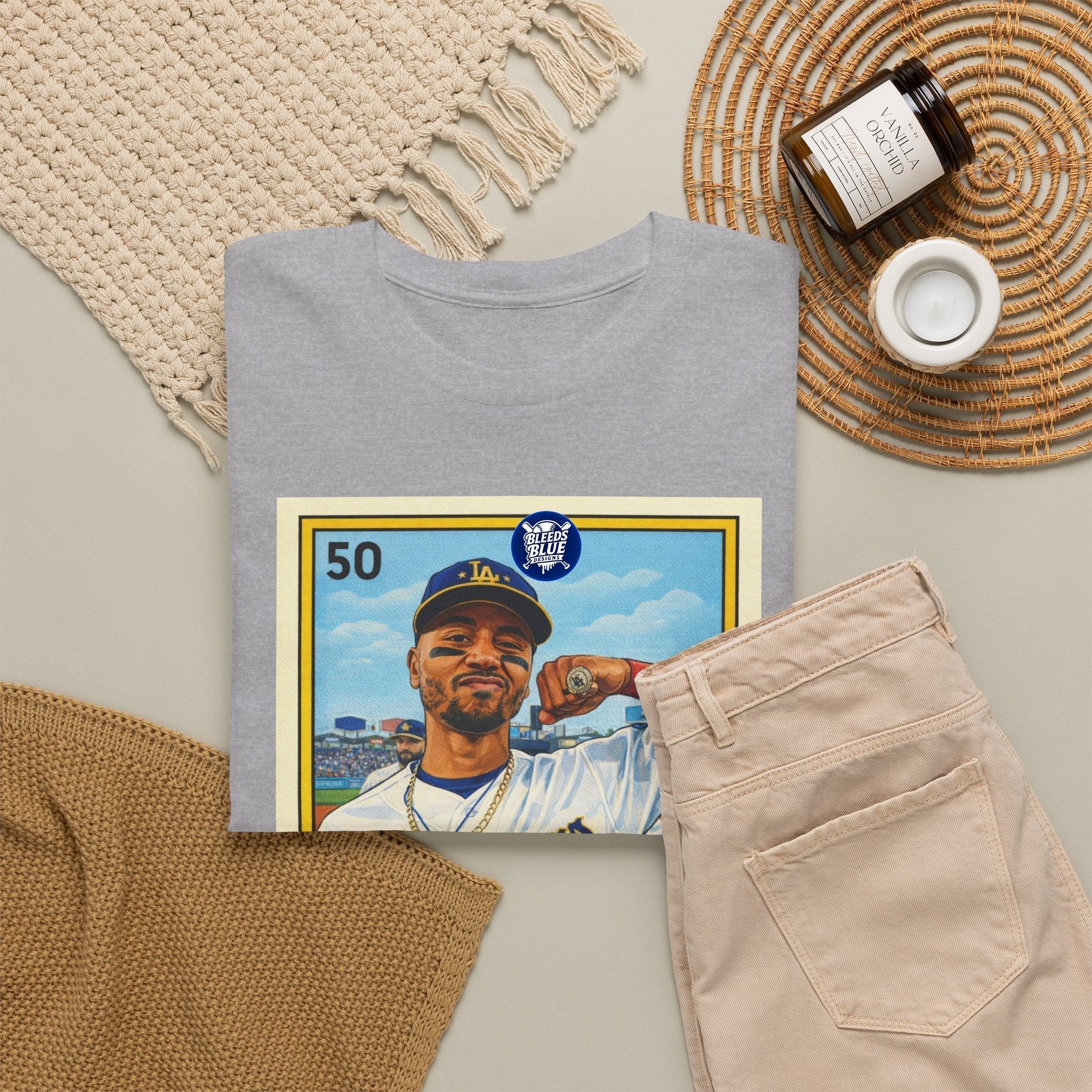 Mookie El Tetracampeón Loteria Card Tee
