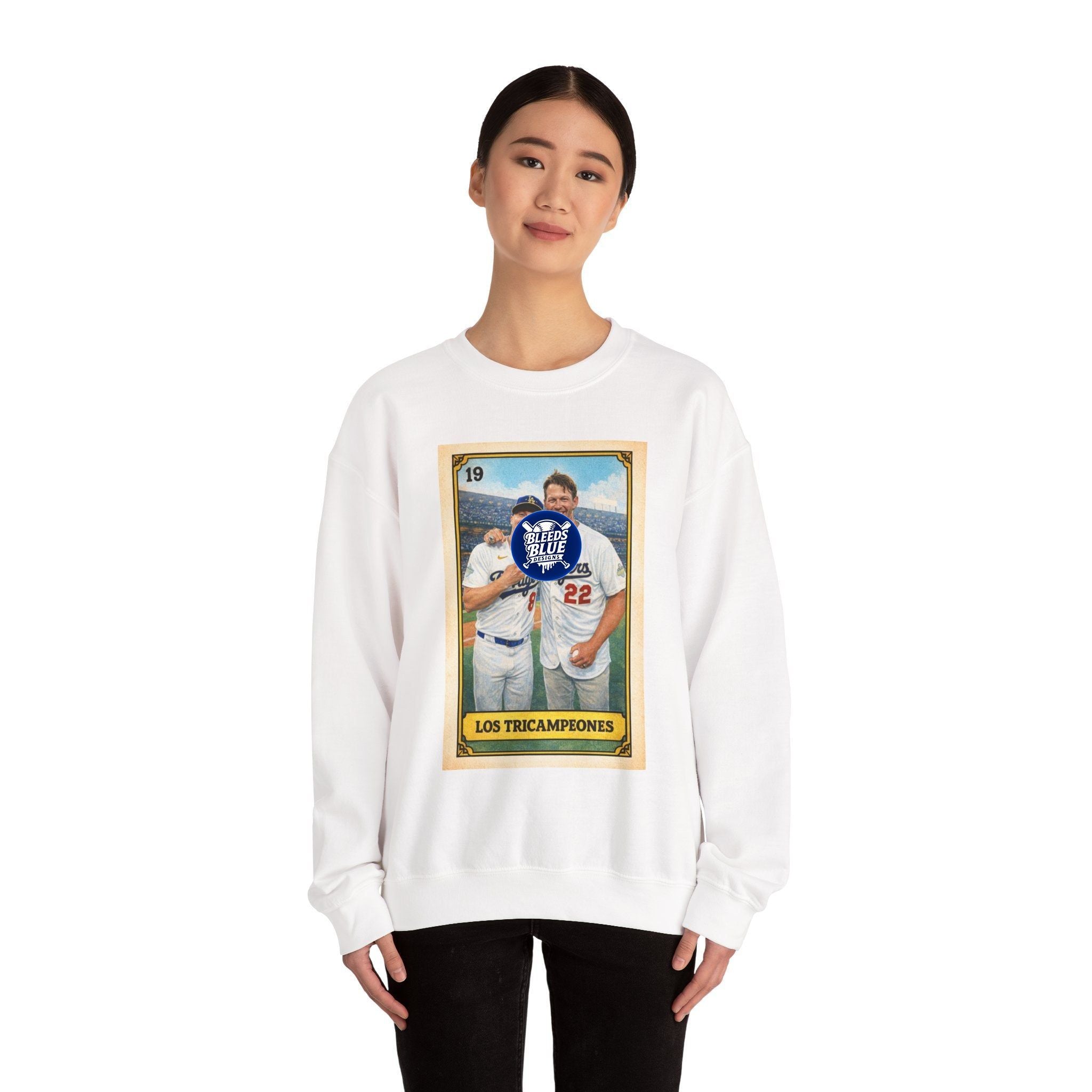 Los Tricampeones Loteria Card - Adult Crewneck Sweatshirt