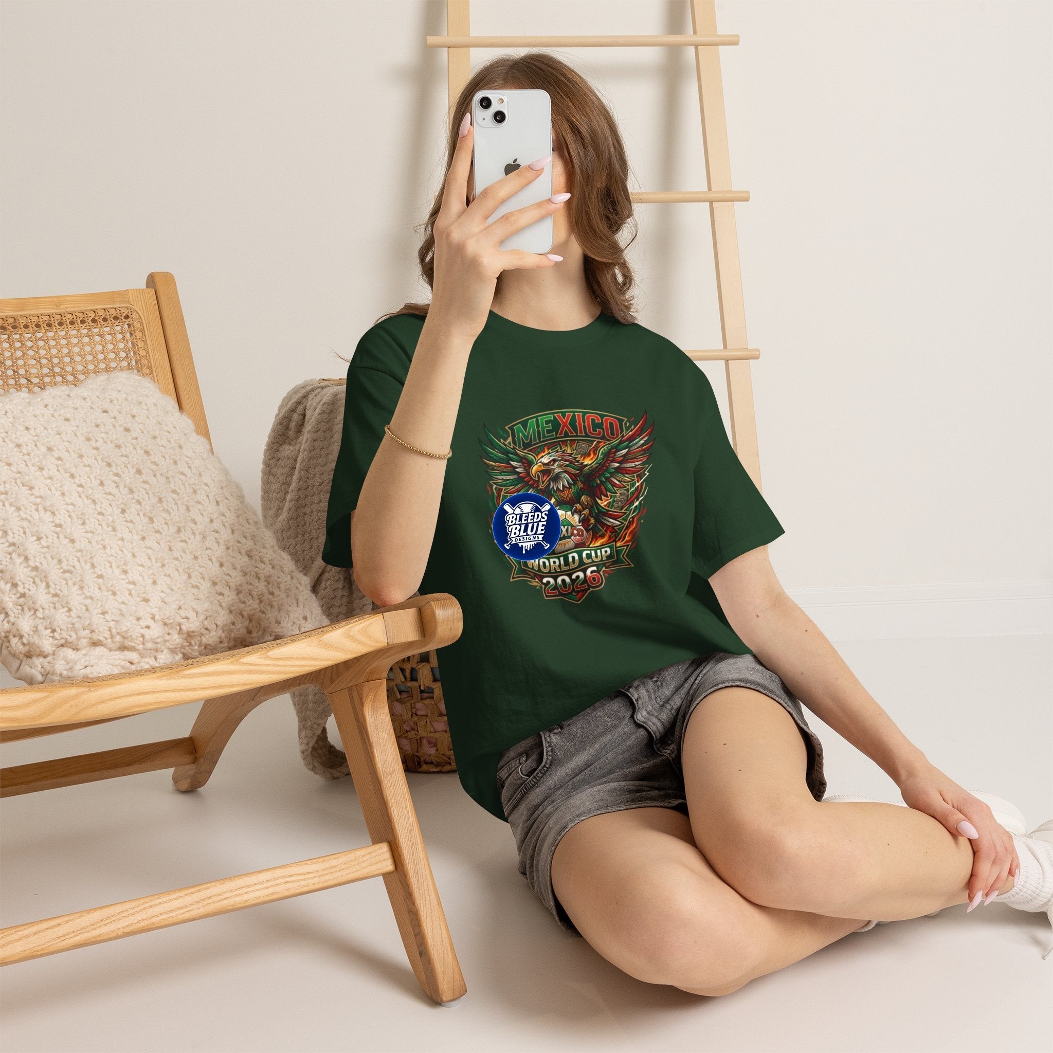 Mexico World Cup 2026 Tee - Mexican Soccer Eagle Graphic Shirt