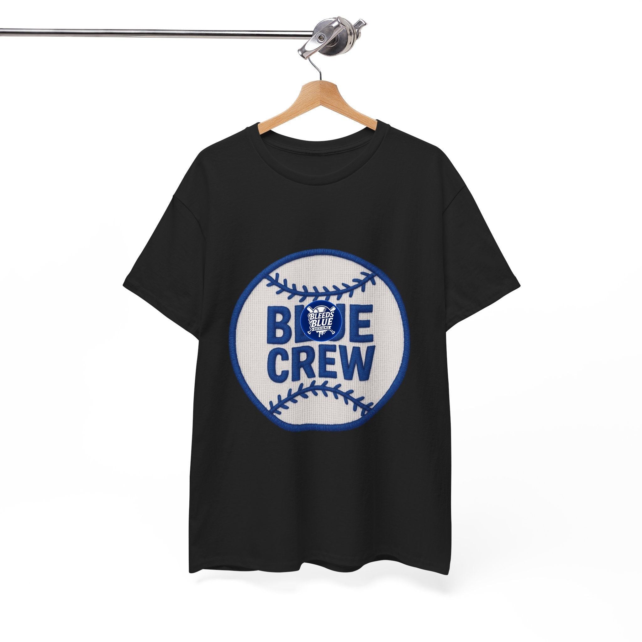 Blue Crew Baseball T‑Shirt — Vintage Style Team Tee