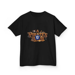 Kids Pirate Tee — "Be a Pirate" Adventure Graphic Shirt for Boys & Girls