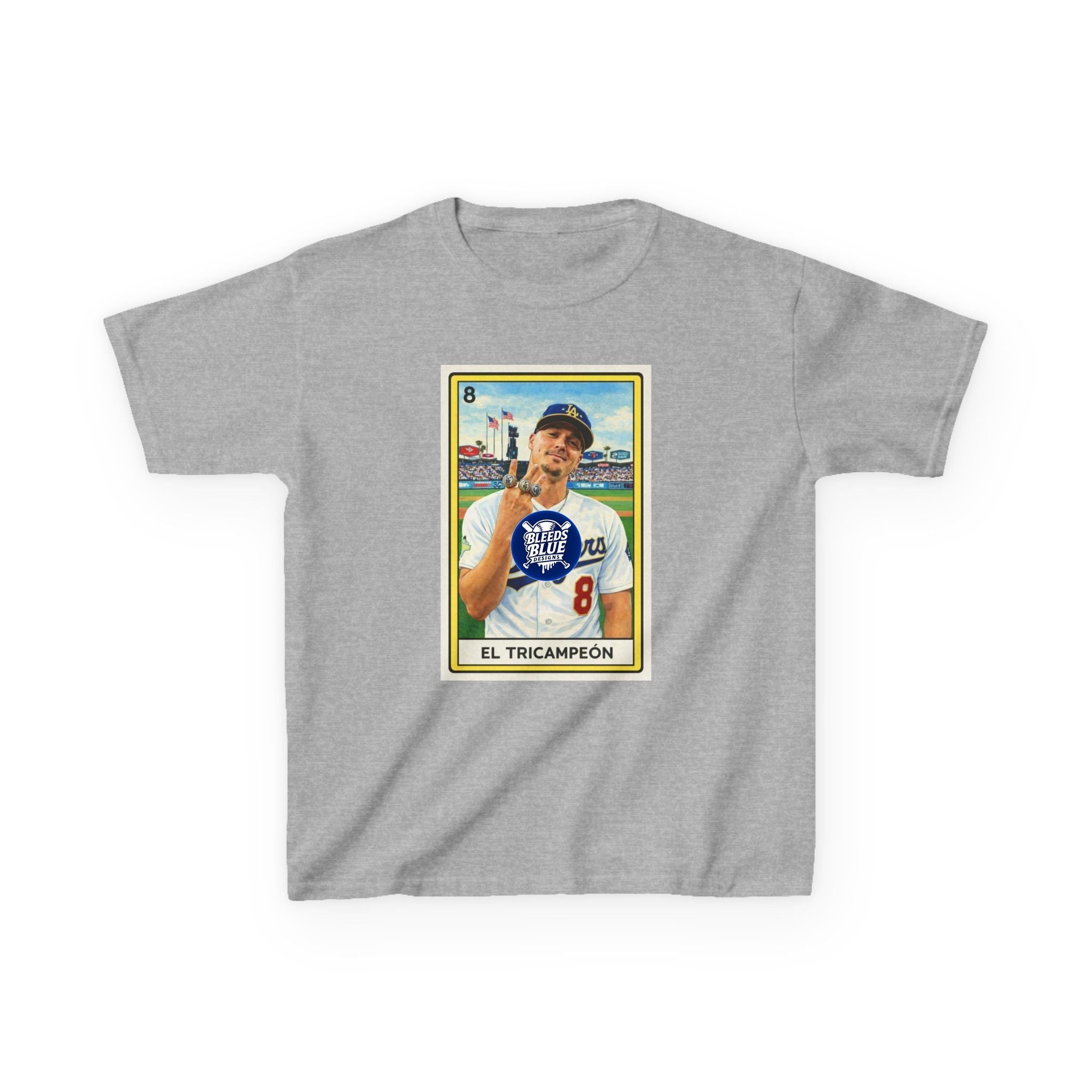 El Tricampeón Loteria Card Kike Team Pride - Youth Heavy Cotton Casual Fit
