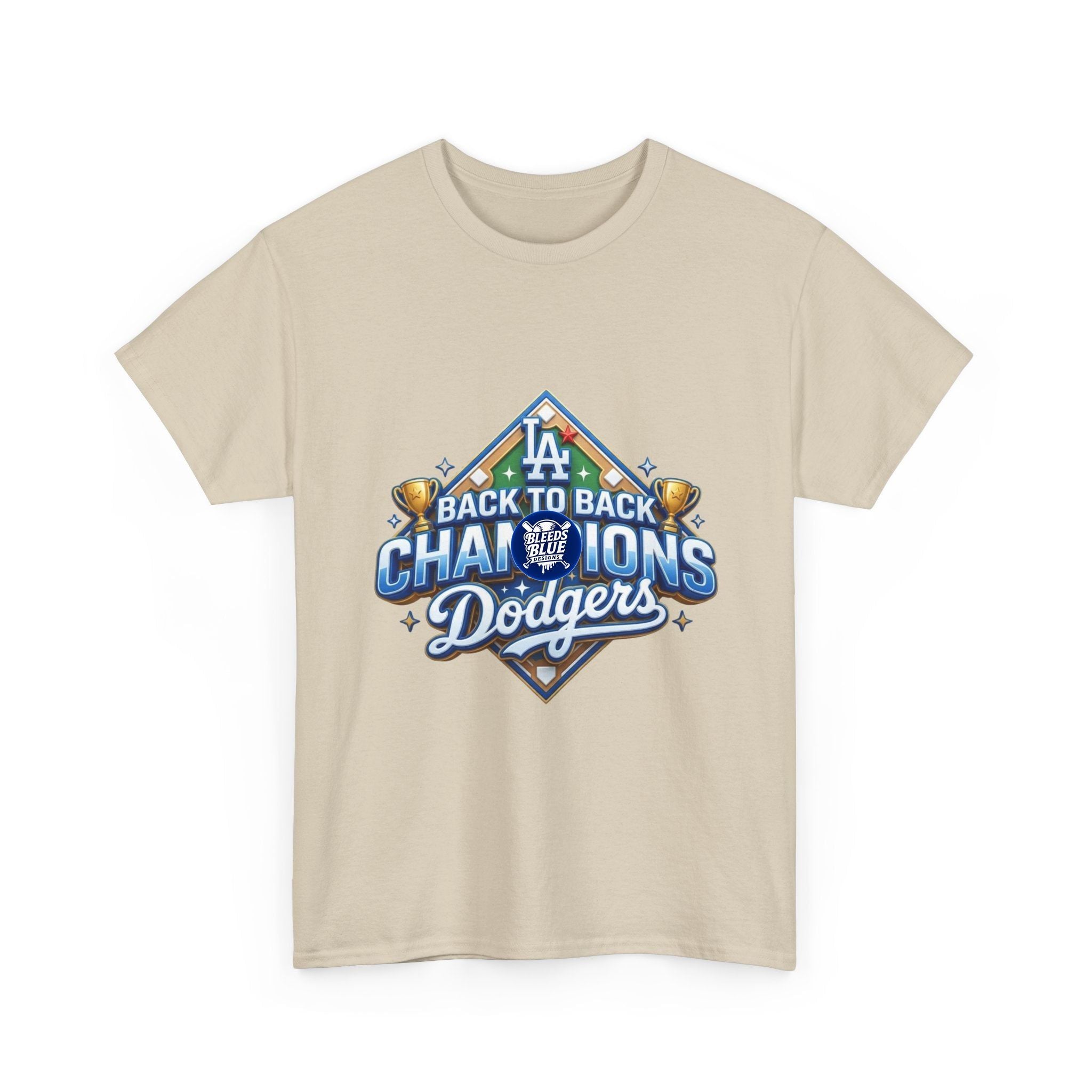 Dodgers "Back to Back Champions" T-Shirt