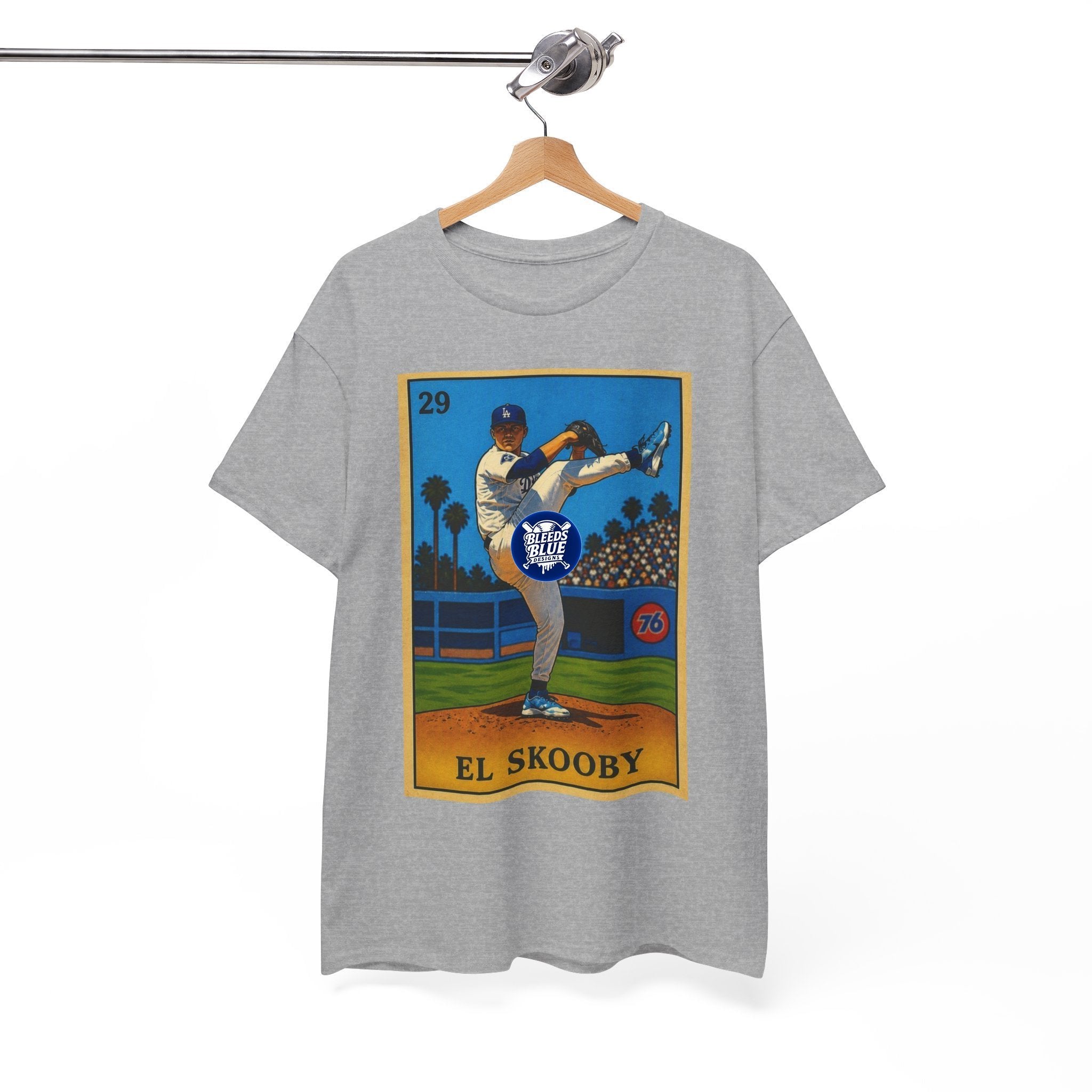 Skubal El Skooby Baseball Lotería Card T-Shirt