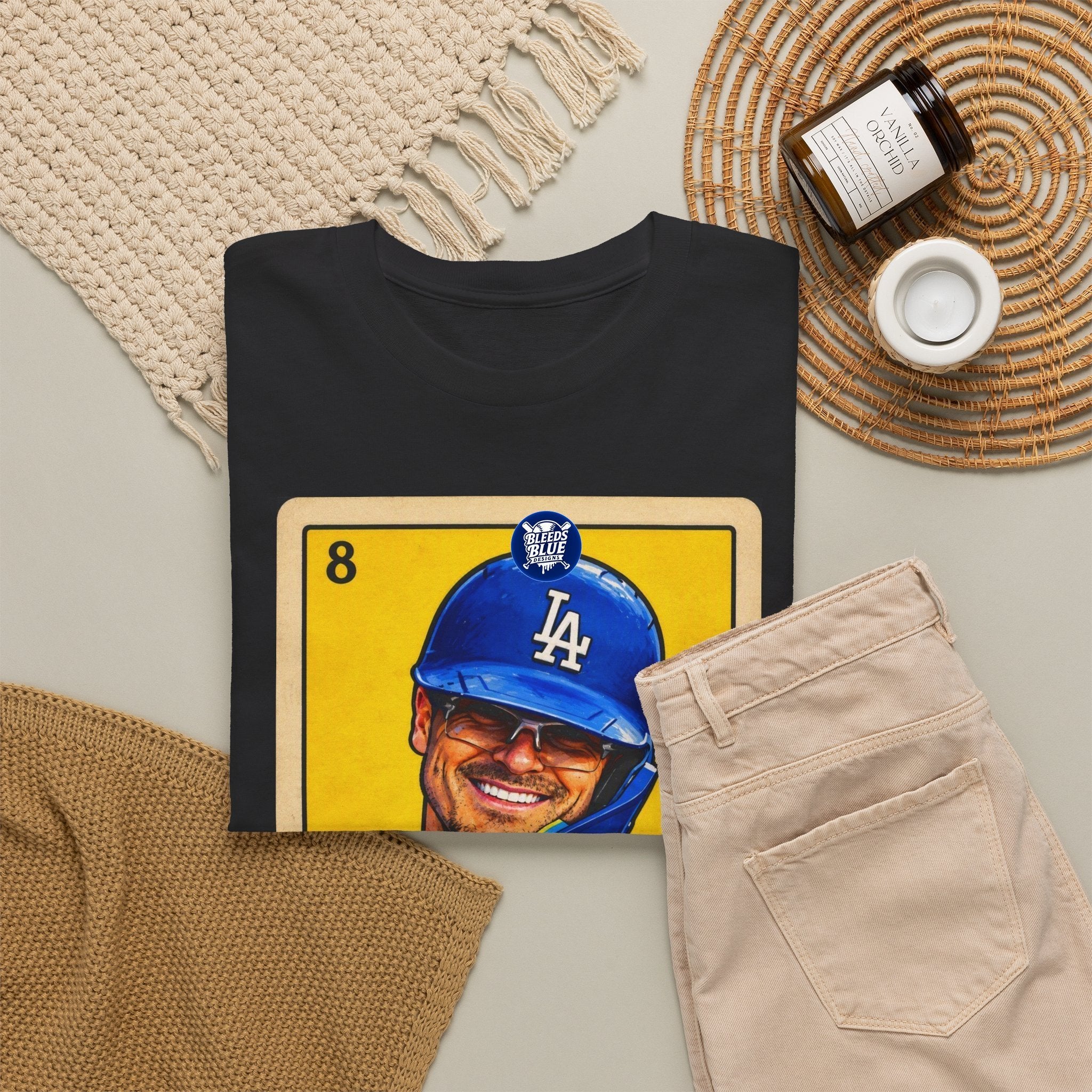 Baseball Kike Señor Octubre Loteria Card T-Shirt