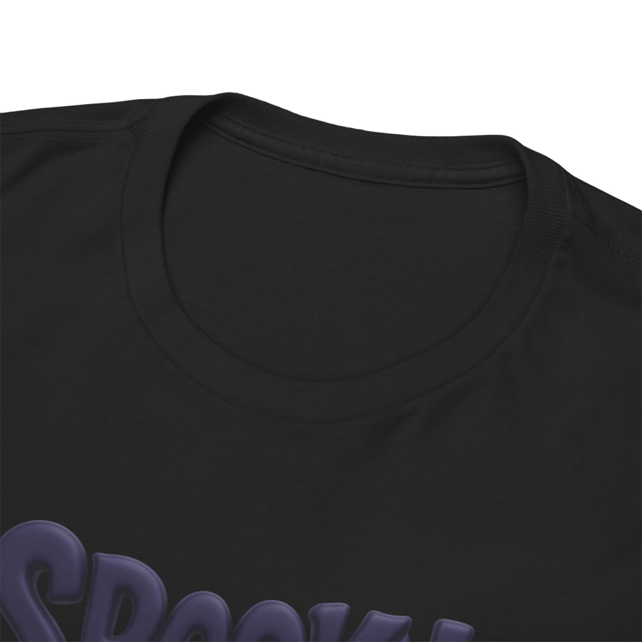 Halloween Spooky Squad Tee Shirt - Unisex Heavy Cotton Casual Fit