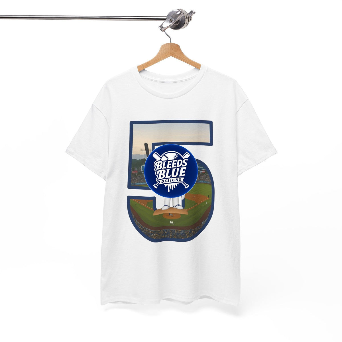 Freeman Number 5 with a Funko Style Figurine Tee Shirt - Unisex Heavy Cotton Casual Fit