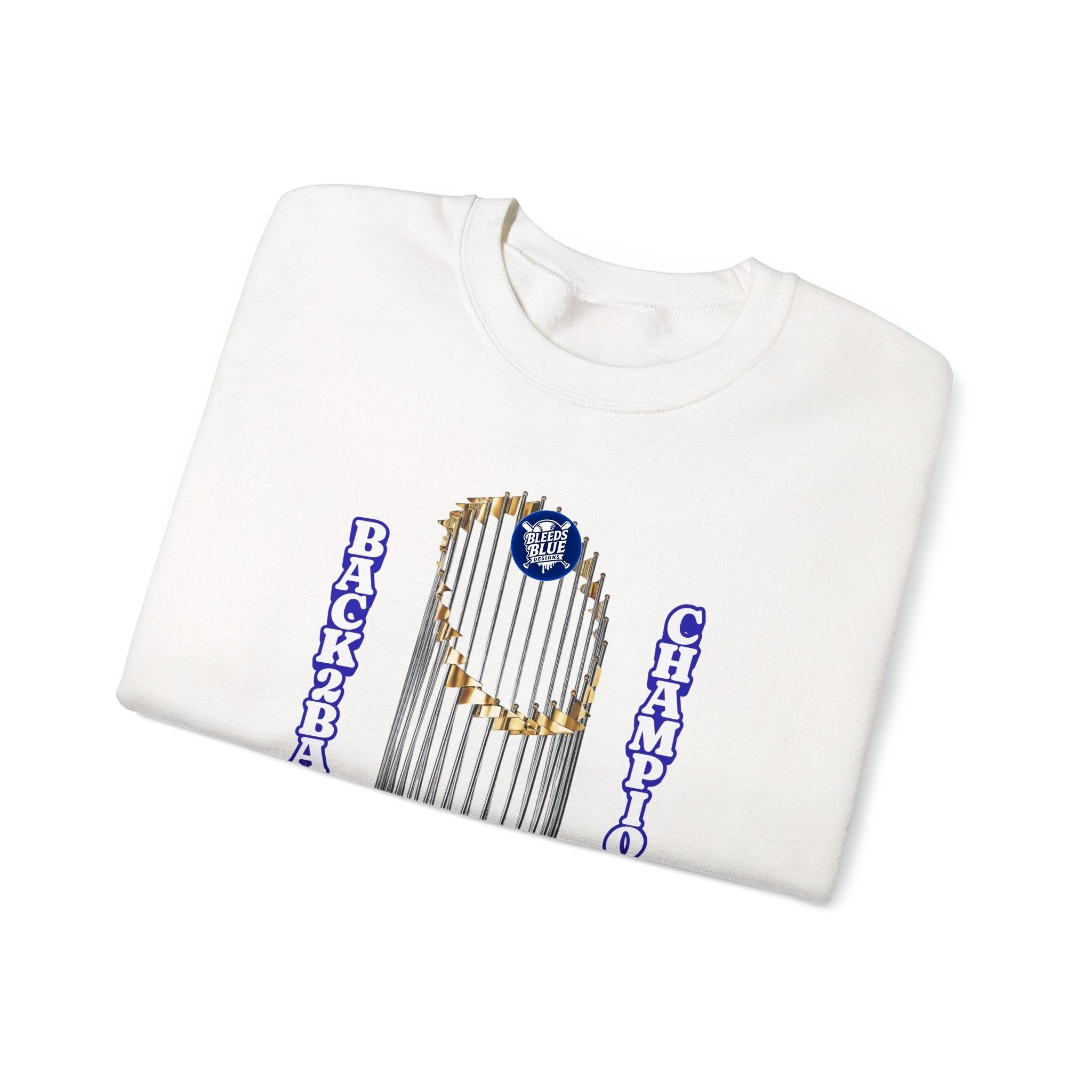 Champions Trophy Crewneck Sweatshirt — Back-to-Back Champions