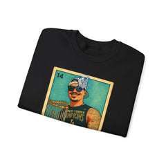 Dodgers Banda El Bandido Loteria Card Sweatshirt - Unisex Crewneck Casual Streetwear