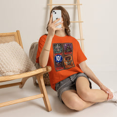 Lotería El Fantasma, La Bruja, El Vampiro, La Catrina Horror Cards Tee