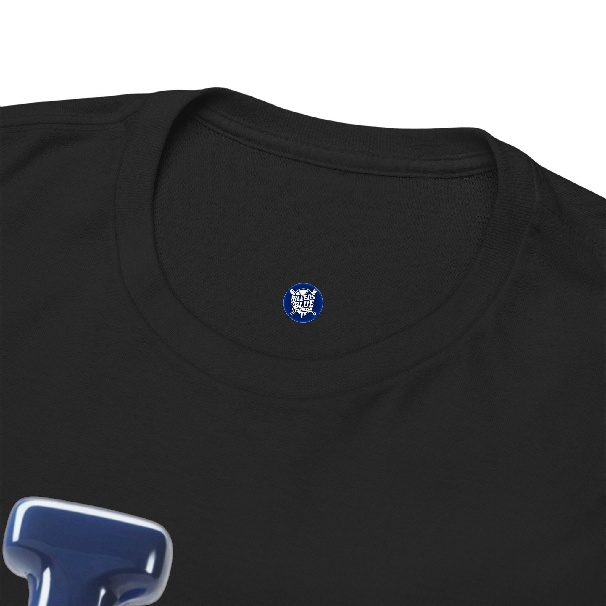 LA Urban Melting Drip Logo T-Shirt — Adult Heavy Cotton Casual Fit