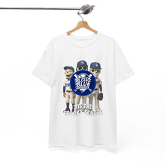 Tis the Spooky Season Dodgers Trio Tee Shirt - Unisex Heavy Cotton Casual Fit