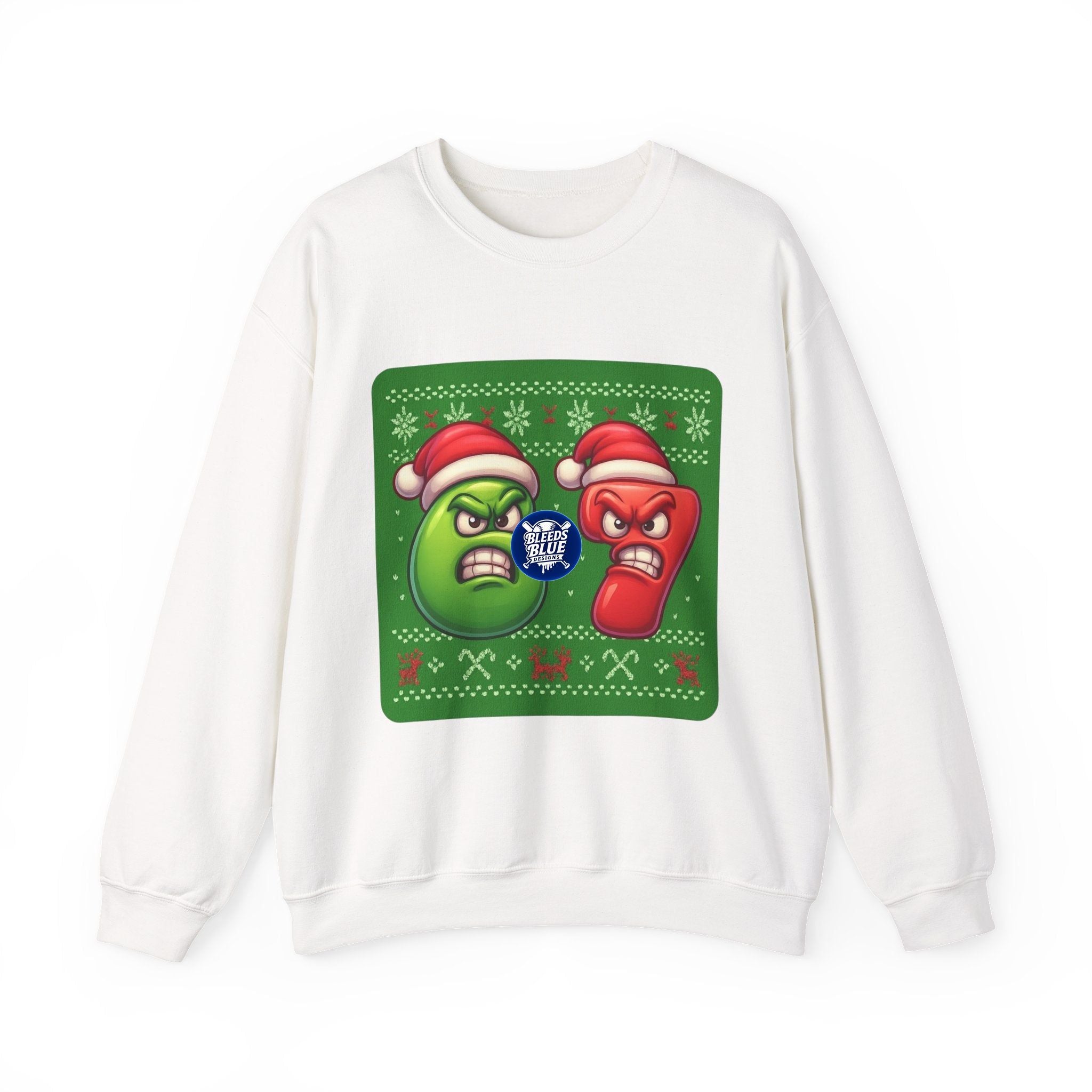 Holiday Ugly Christmas Angry 67 Sweatshirt - Unisex Crewneck Casual Streetwear