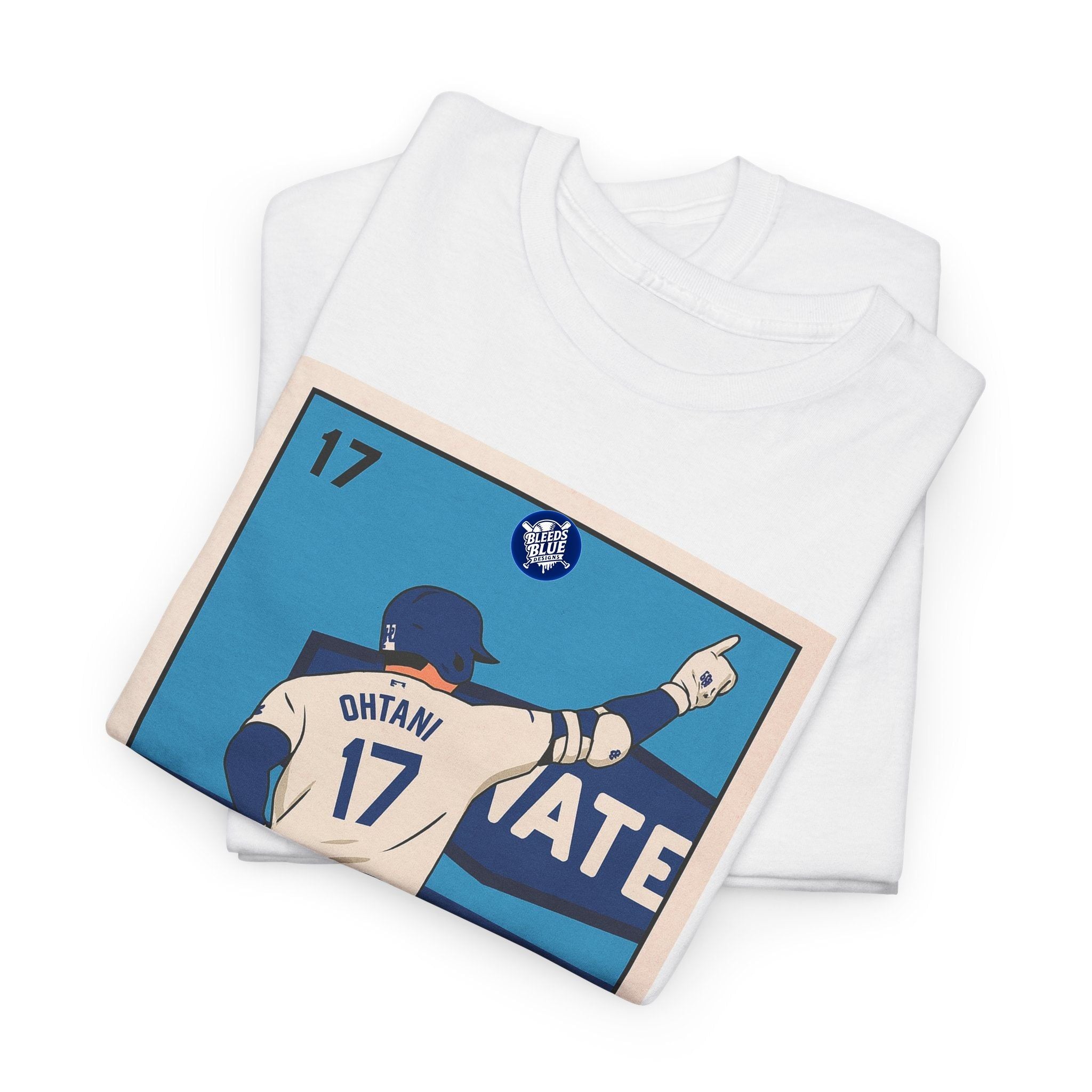 Ohtani El Unicornio Loteria Card Tee Shirt - Unisex Heavy Cotton Casual Fit