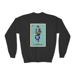 El Mariachi Lotería Card Kelly Team Pride - Youth Crewneck Sweatshirt