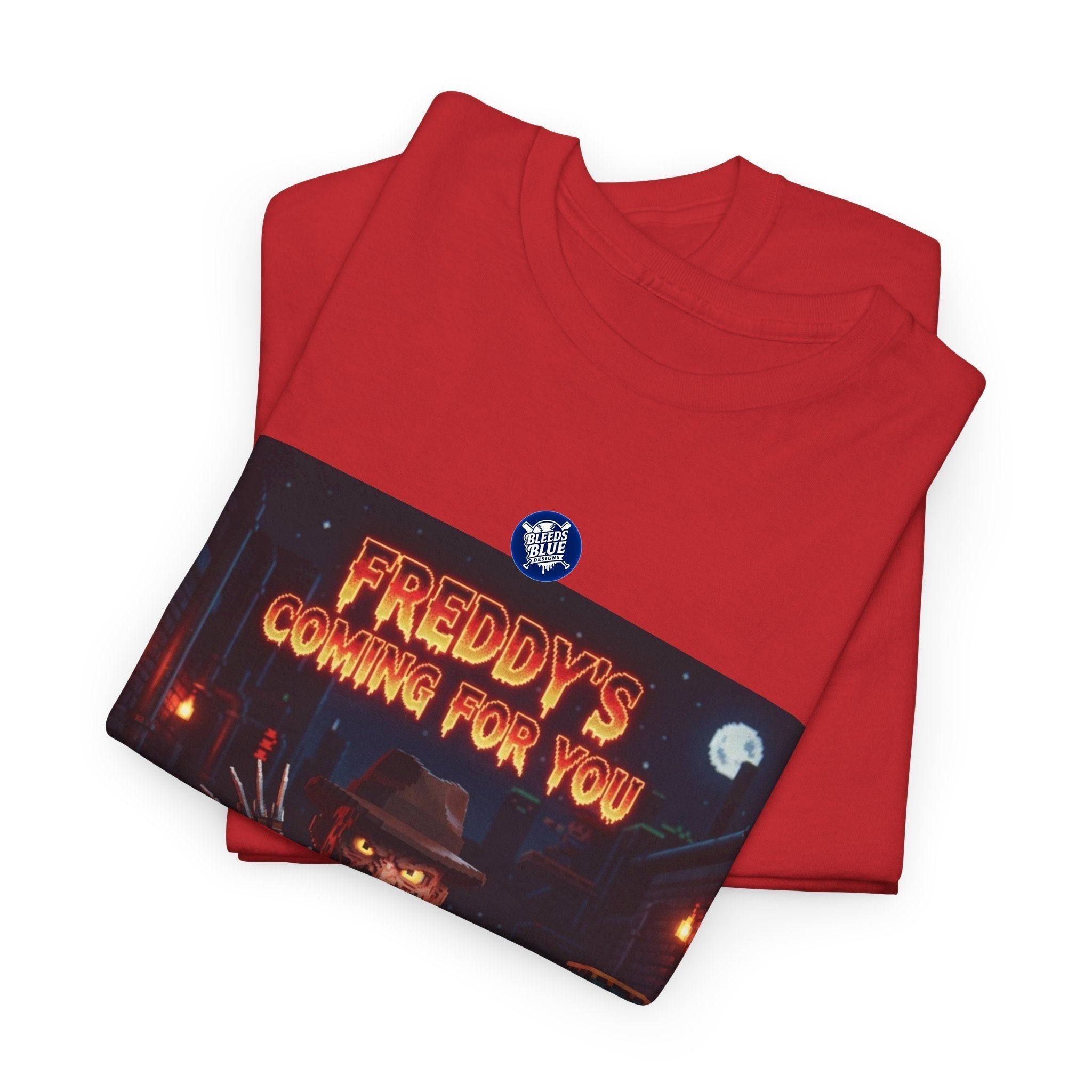 Halloween Freddy's Coming for You Retro Arcade Spooky Season T-Shirt
