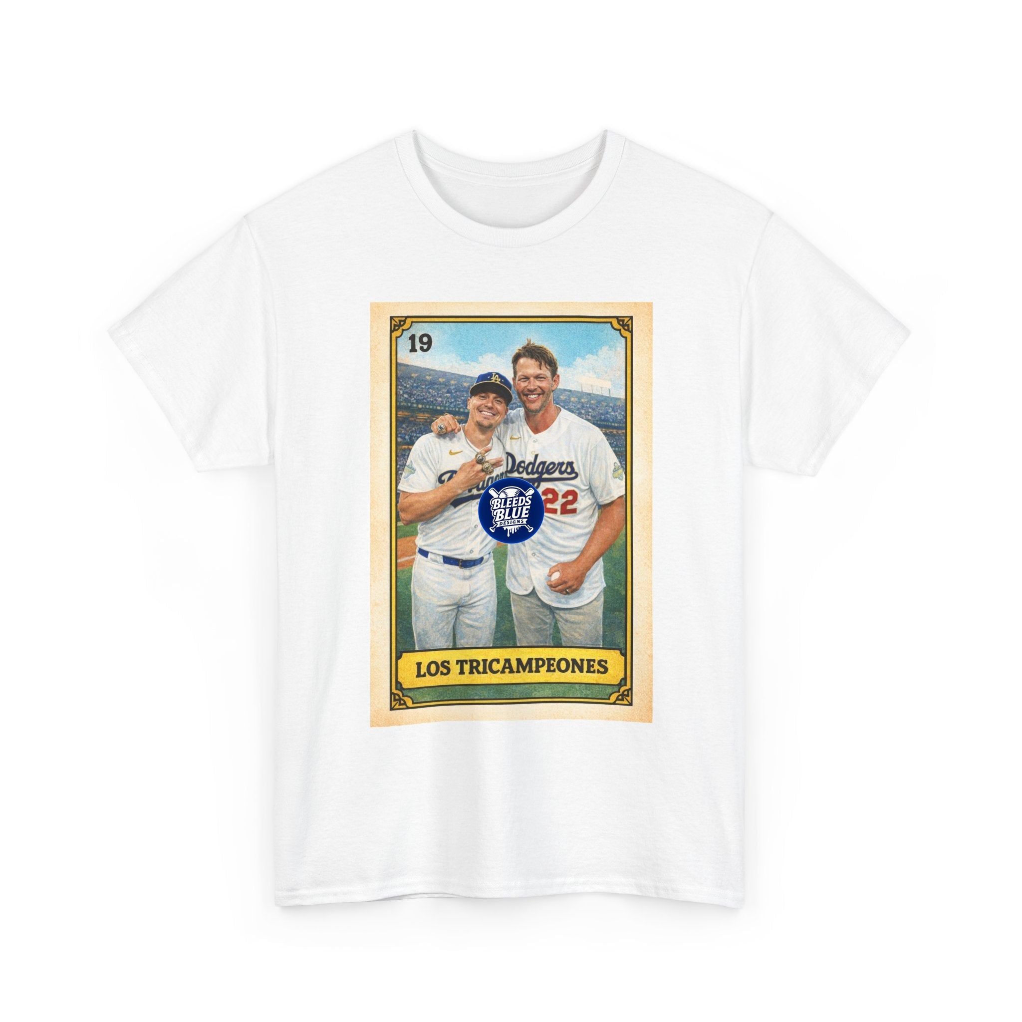 Los Tricampeones Loteria Card Tee - Adult Heavy Cotton Casual Fit