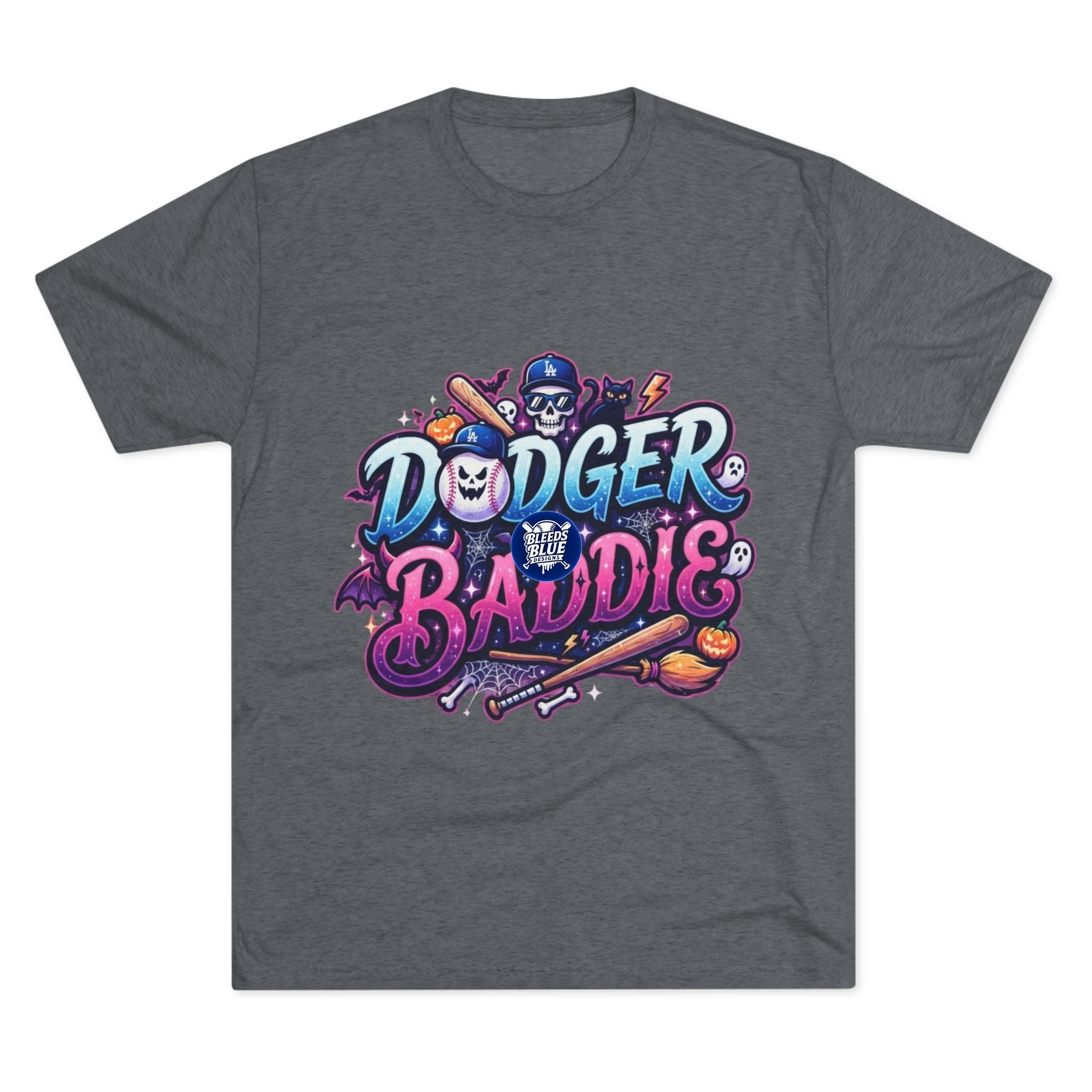 Dodger Baddie Spooky Season T-Shirt — Cute, Edgy Sports Graphic Tee