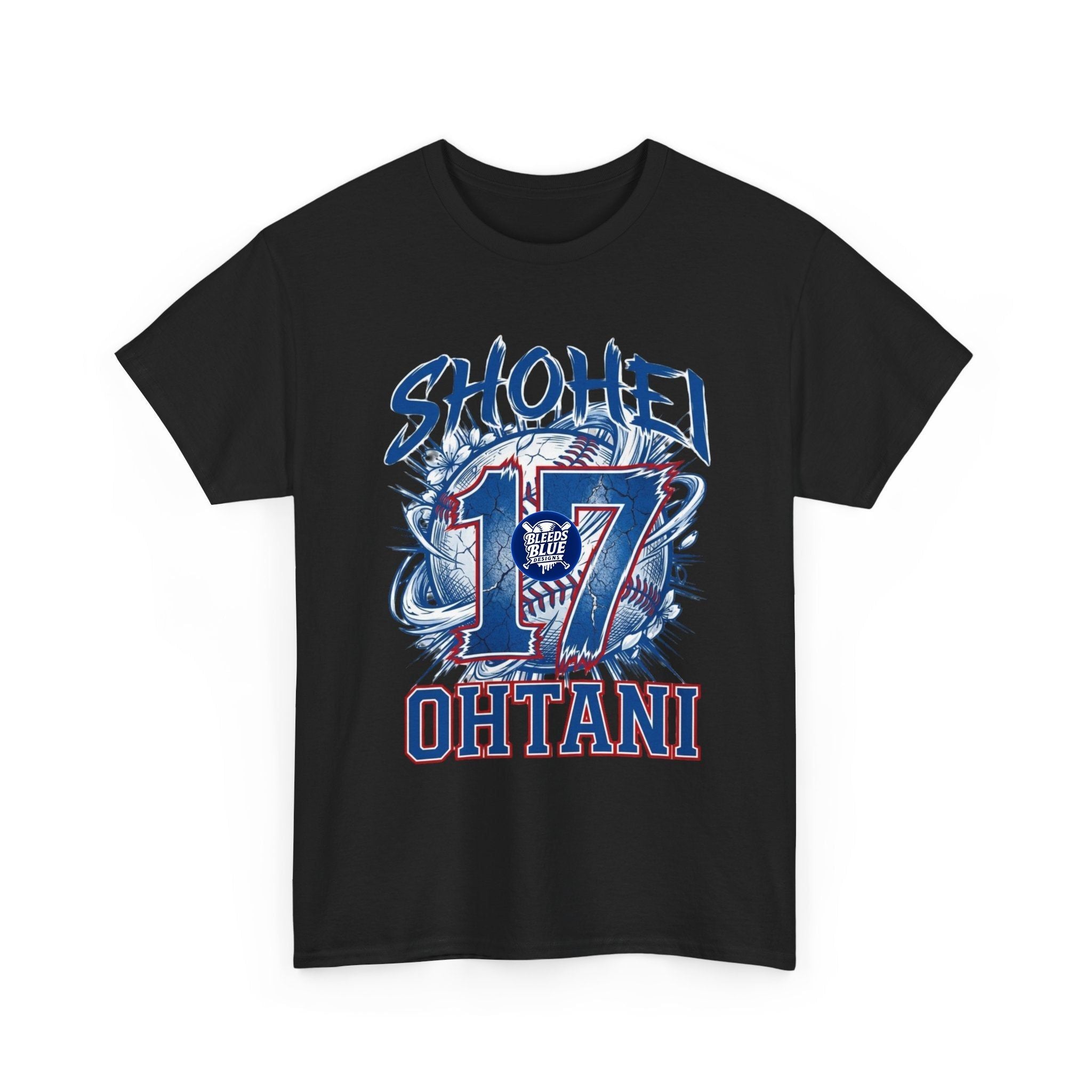 Number 17 Baseball Team Tee — Shohei Ohtani Style