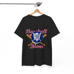 Pink Baseball Mom Tee Shirt - Unisex Heavy Cotton Casual Fit