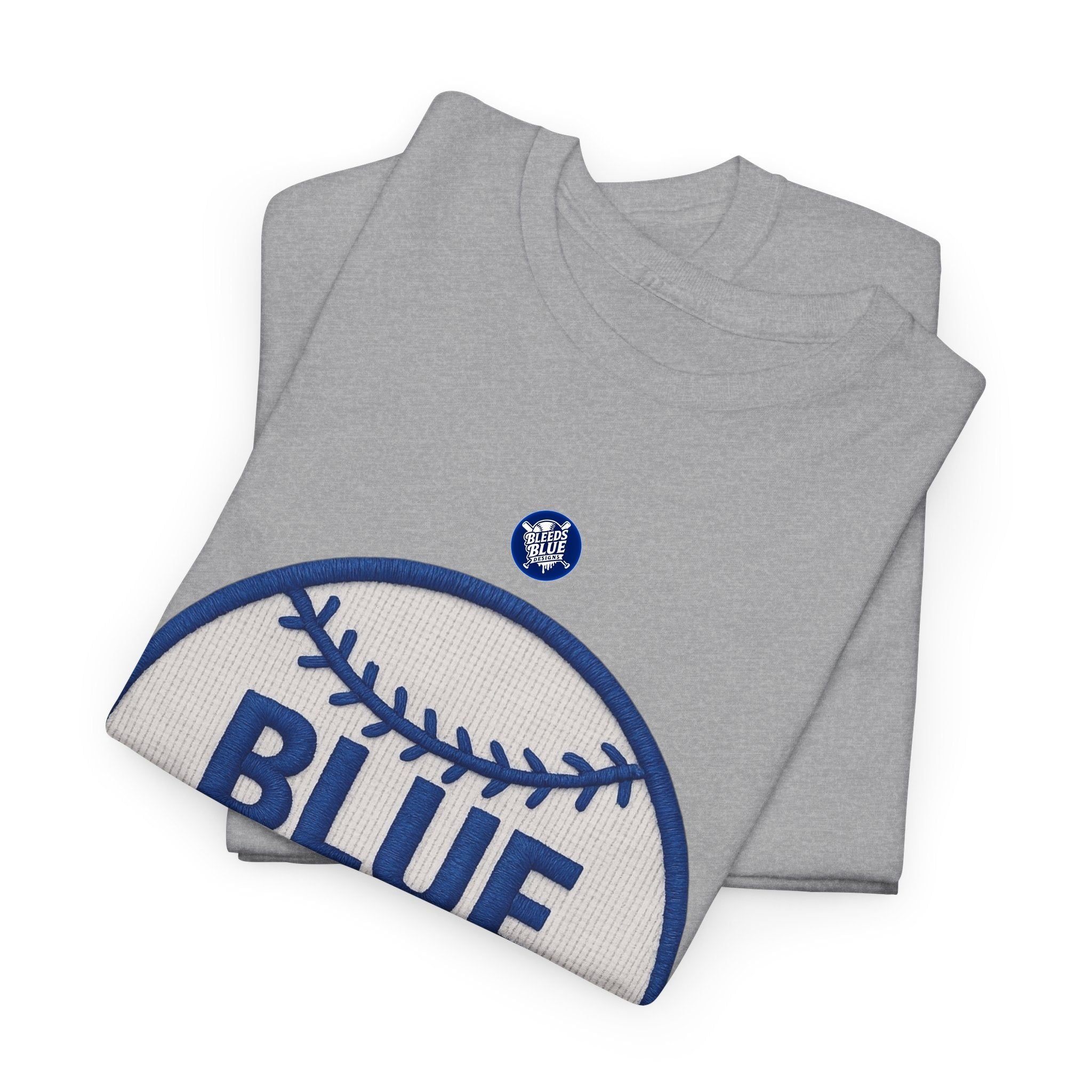 Blue Crew Baseball T‑Shirt — Vintage Style Team Tee