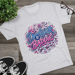 Dodger Baddie Cherry Blossom T-Shirt — Floral LA Dodgers Fan Tee