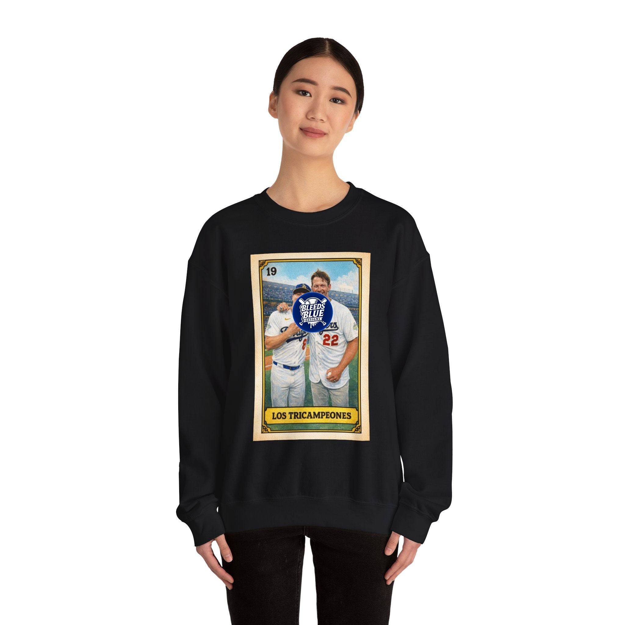 Los Tricampeones Loteria Card - Adult Crewneck Sweatshirt