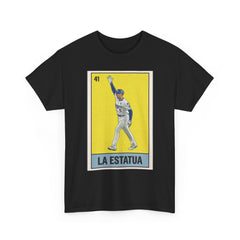 Freeman La Estatua Loteria Card Tee Shirt - Unisex Heavy Cotton Casual Fit
