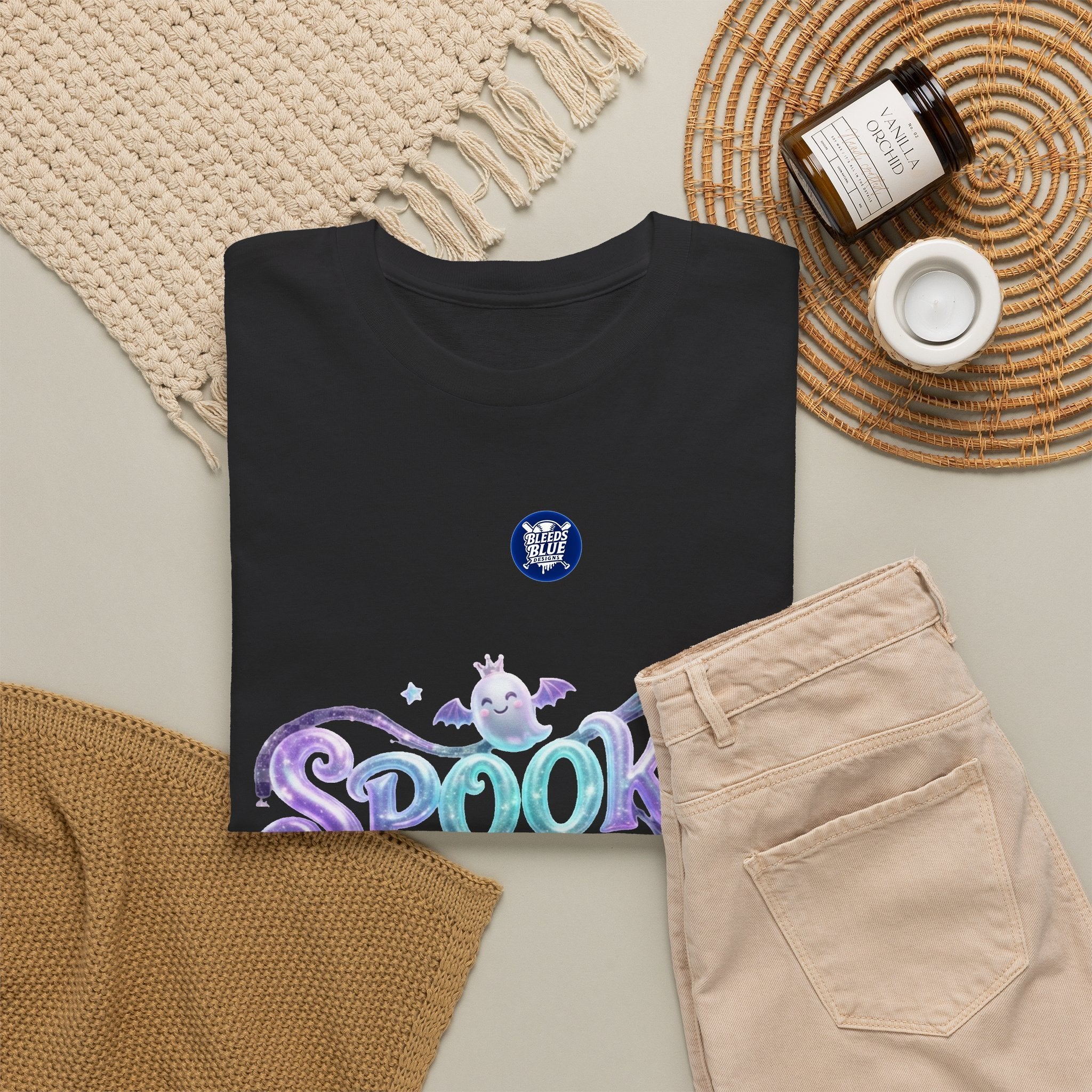 Spooky Babe Ghostly Halloween Tee