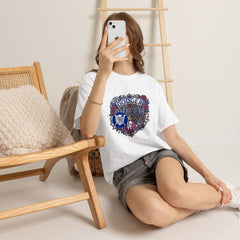 Dodger Queen Floral Baseball Tee