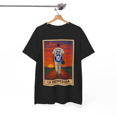 Dodgers Kershaw "La Despedida" Loteria Card Graphic Tee Shirt - Unisex Heavy Cotton Casual Fit
