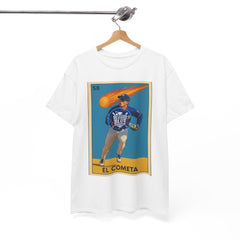 Dodgers Hyeseong Kim El Cometa Loteria Card Tee Shirt - Unisex Heavy Cotton Casual Fit