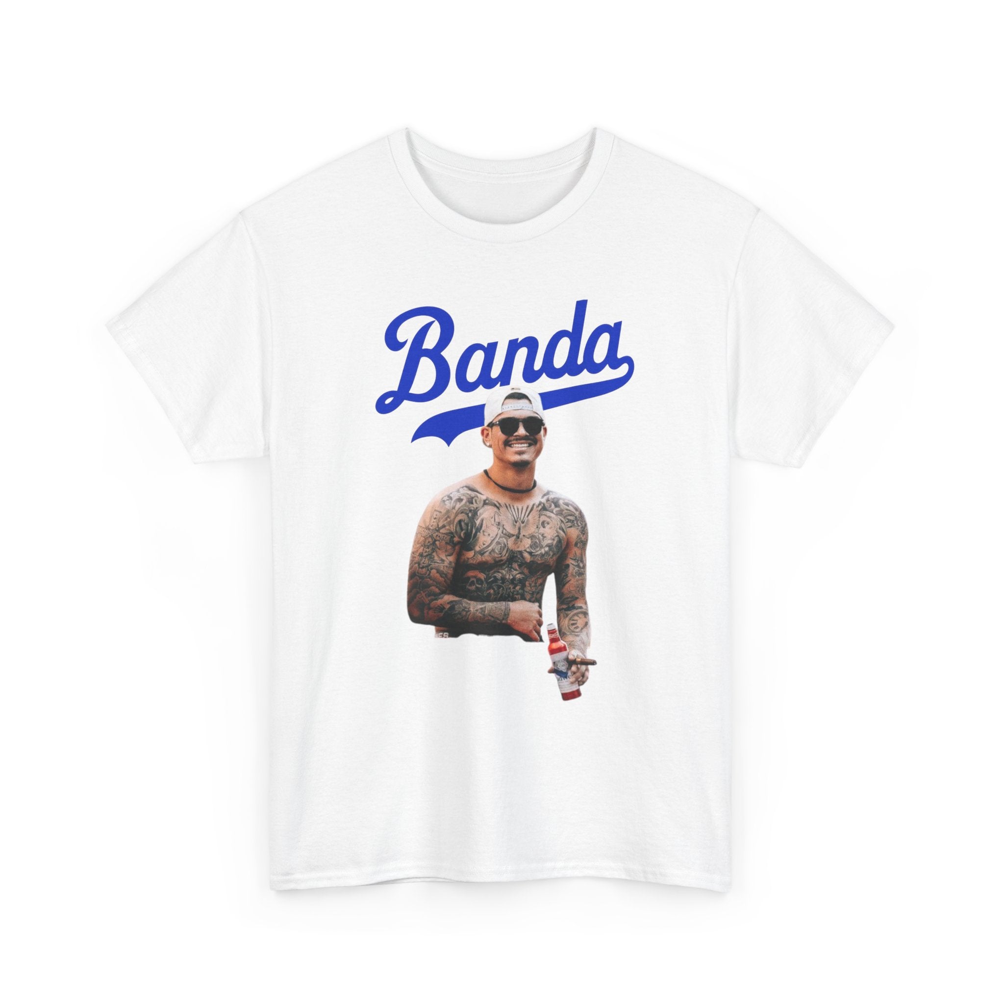 Baseball Dodgers Anthony Banda Tee Shirt - Unisex Heavy Cotton Casual Fit