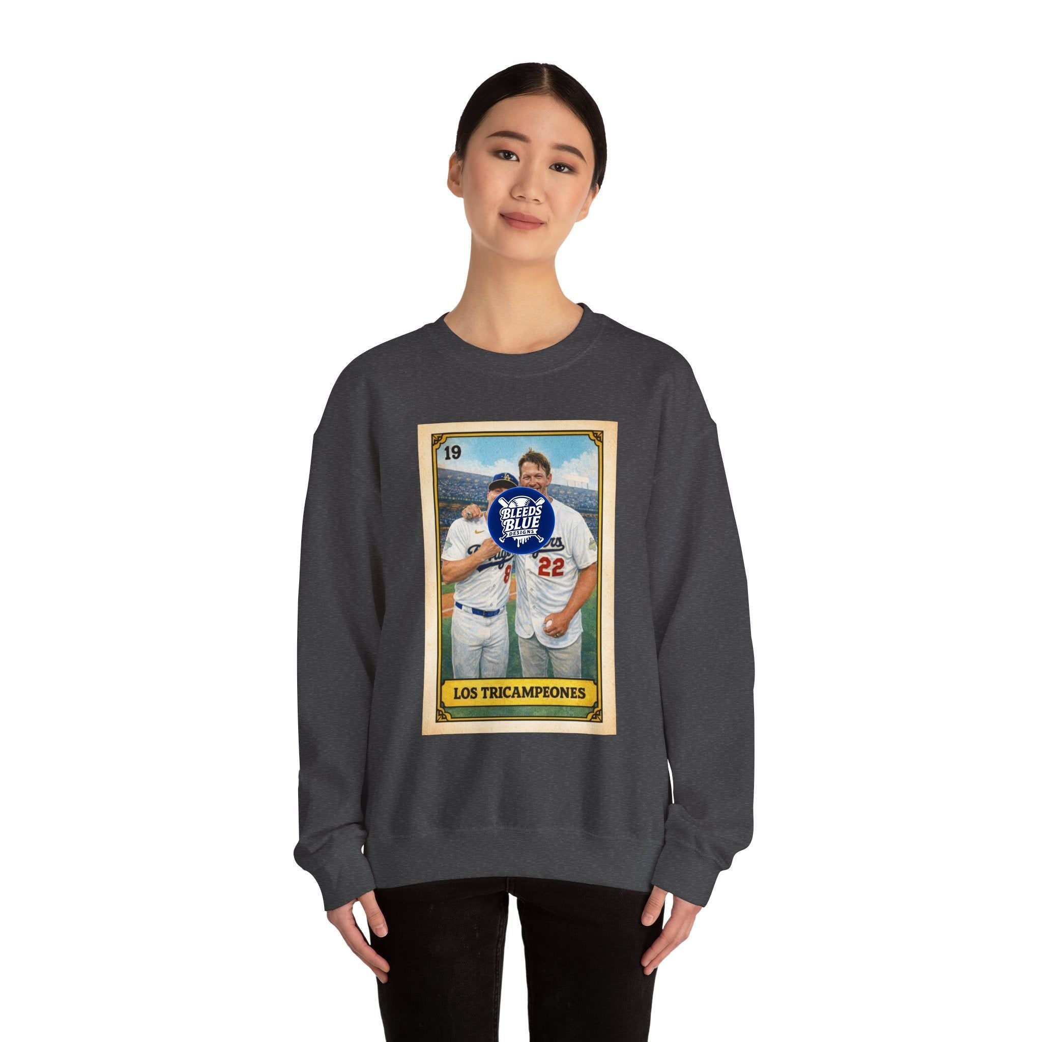 Los Tricampeones Loteria Card - Adult Crewneck Sweatshirt