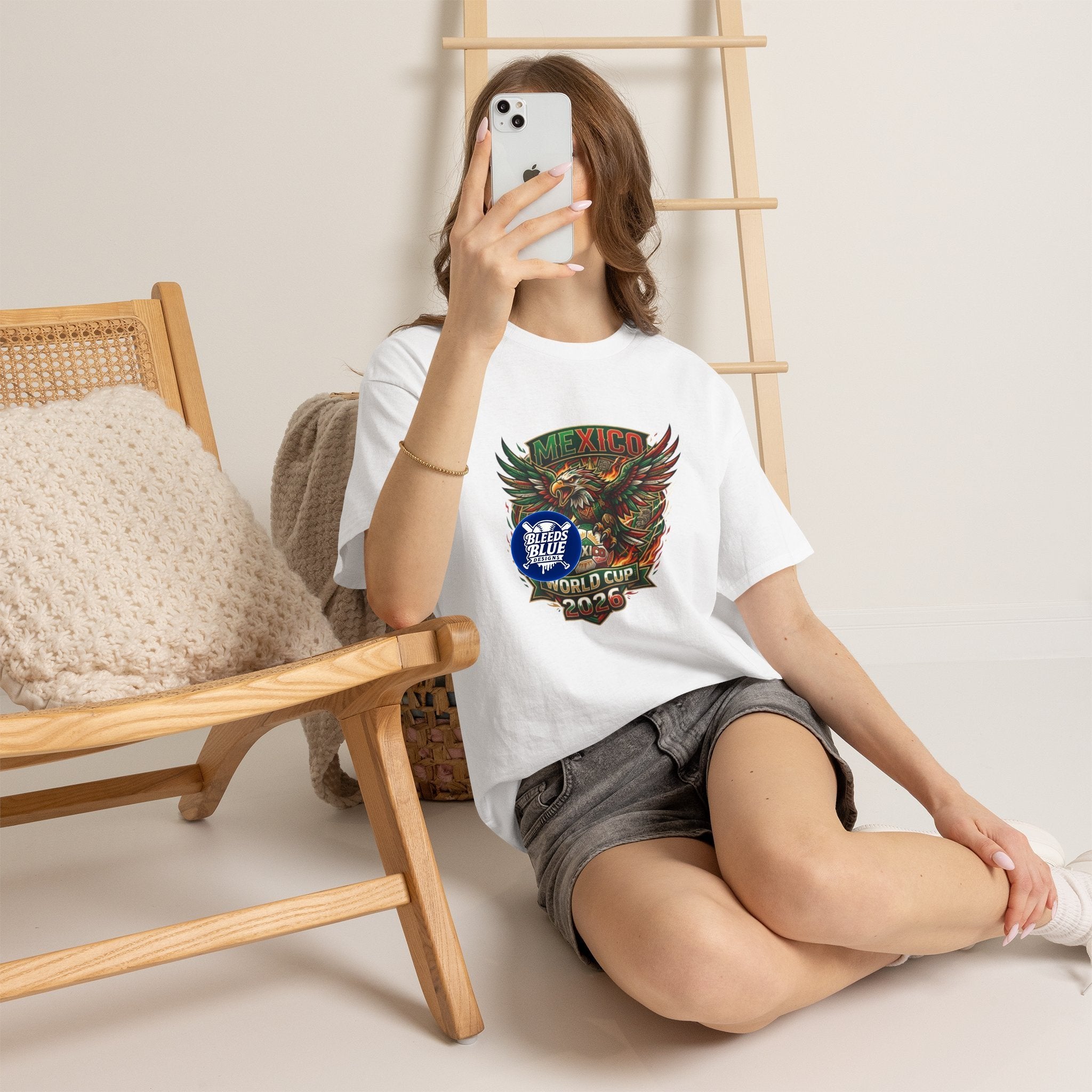Mexico World Cup 2026 Tee - Mexican Soccer Eagle Graphic Shirt