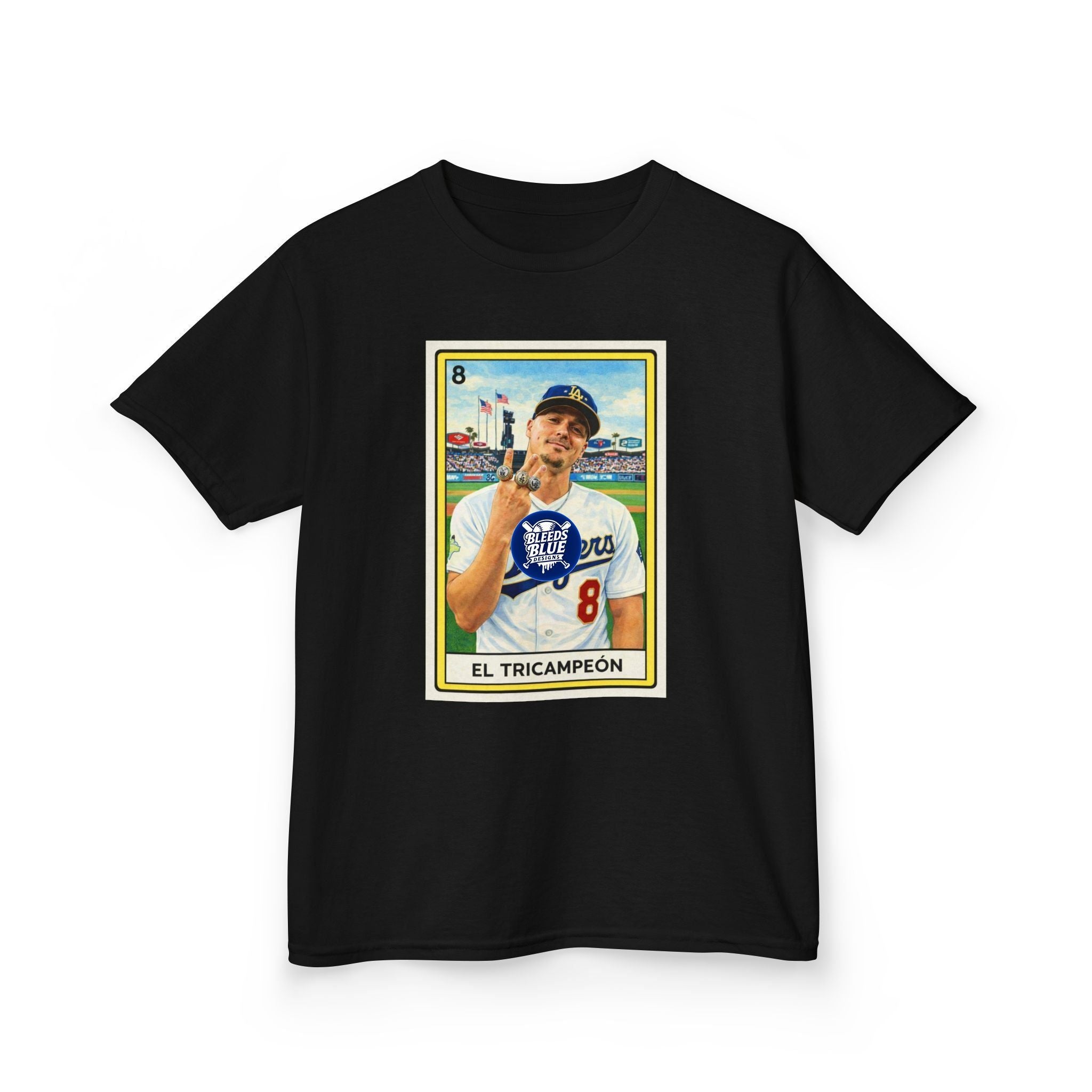 El Tricampeón Loteria Card Kike Team Pride - Youth Heavy Cotton Casual Fit