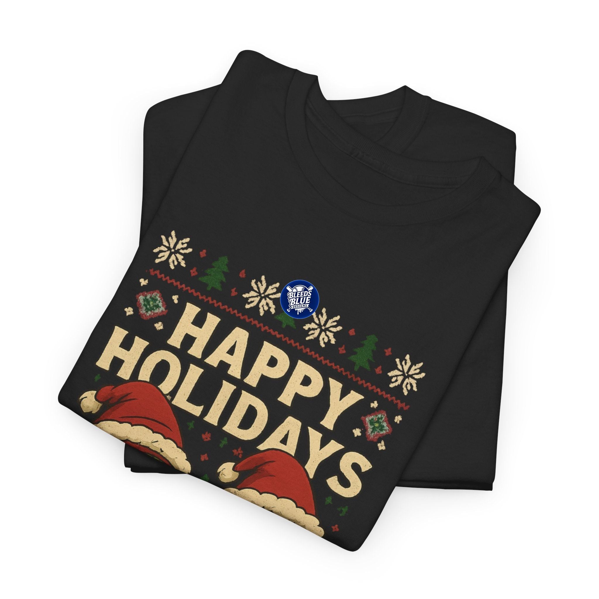 Holiday Ugly Christmas Baby Grinchies Tee Shirt - Unisex Heavy Cotton Casual Fit