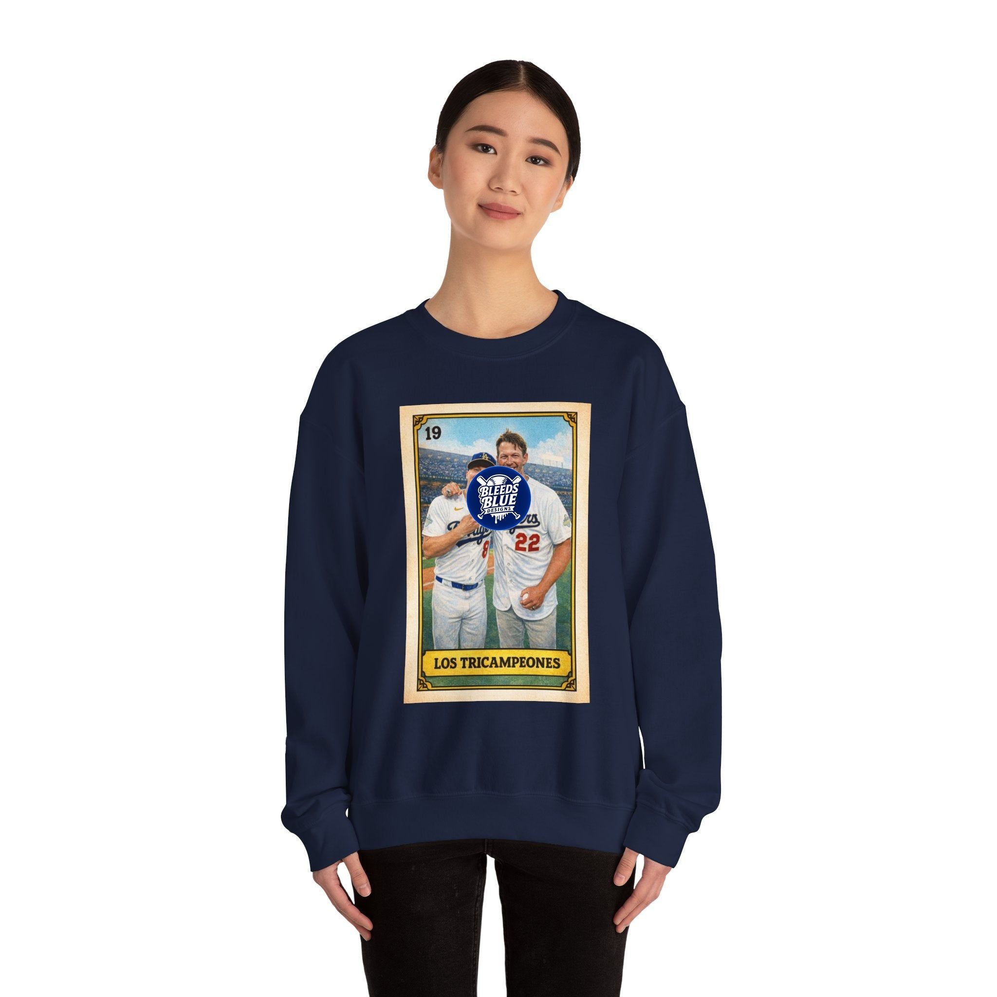 Los Tricampeones Loteria Card - Adult Crewneck Sweatshirt