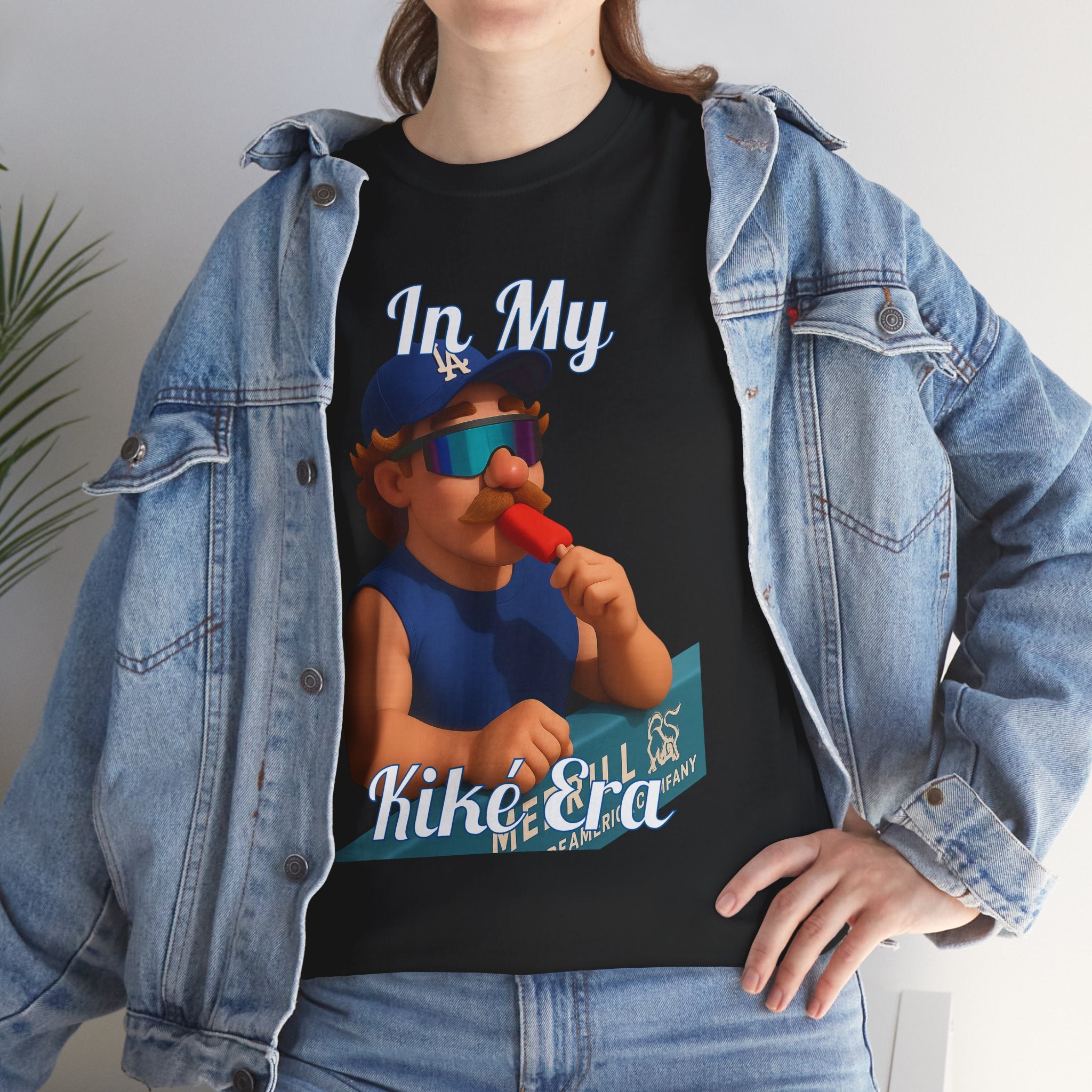 In My Kike Era Tee Shirt - Unisex Heavy Cotton Tee Casual Fit