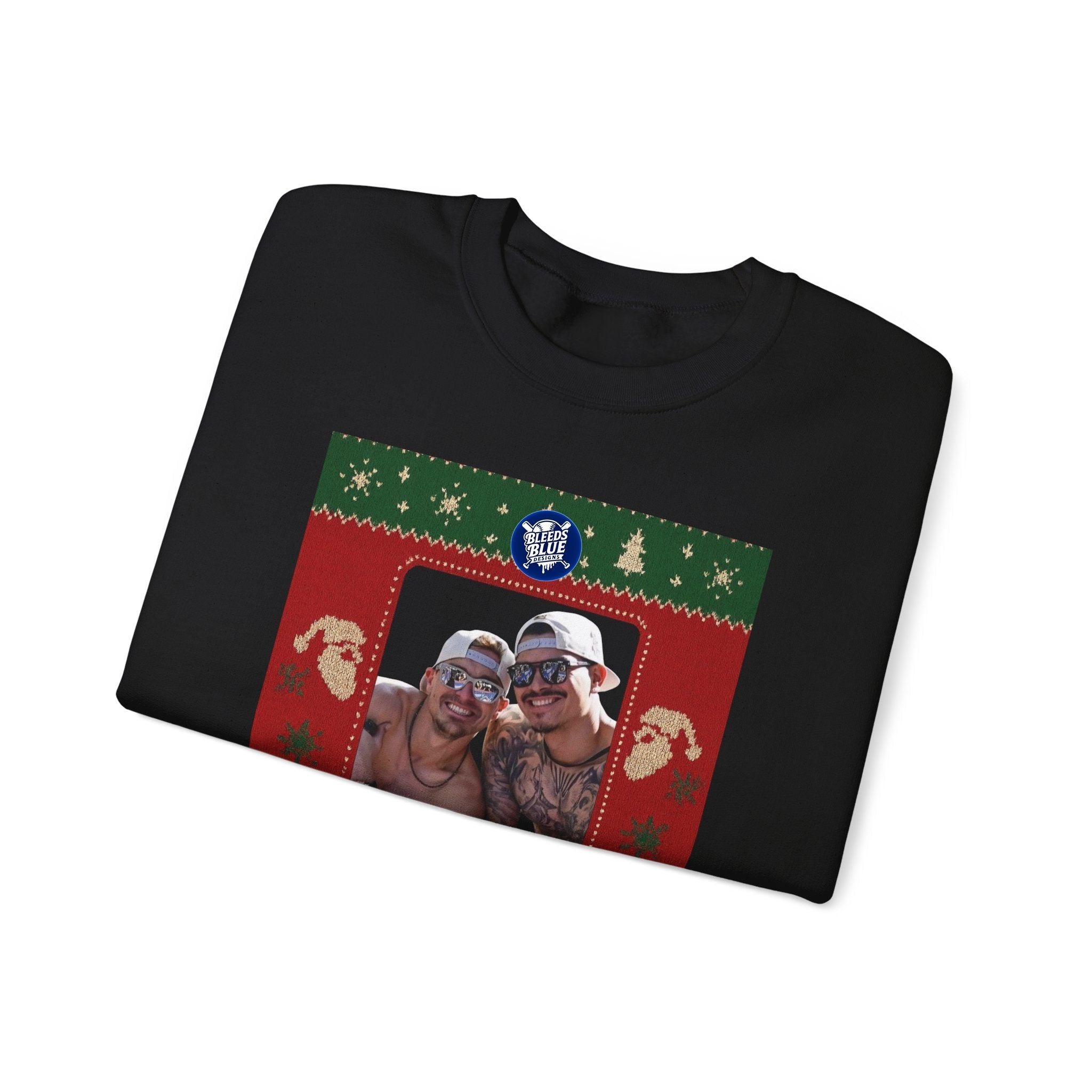 All I Want for Christmas Kike and Banda Sweatshirt - Unisex Crewneck Casual Streetwear