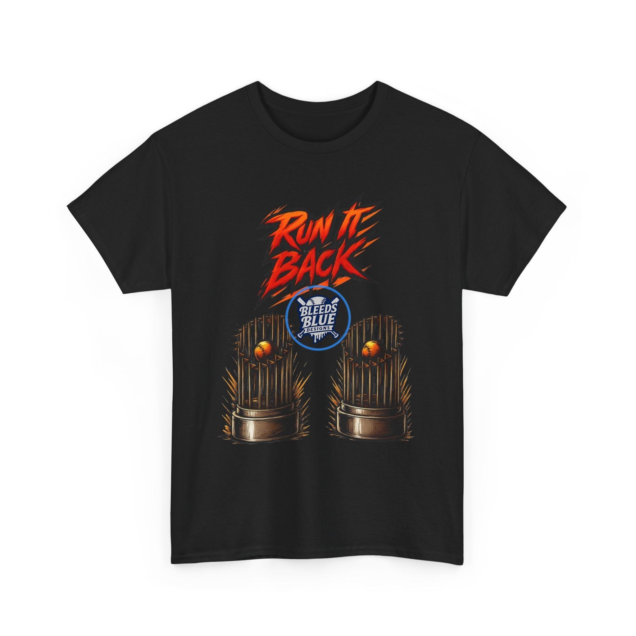 Run It Back Championship Tee Shirt - Unisex Heavy Cotton Casual Fit