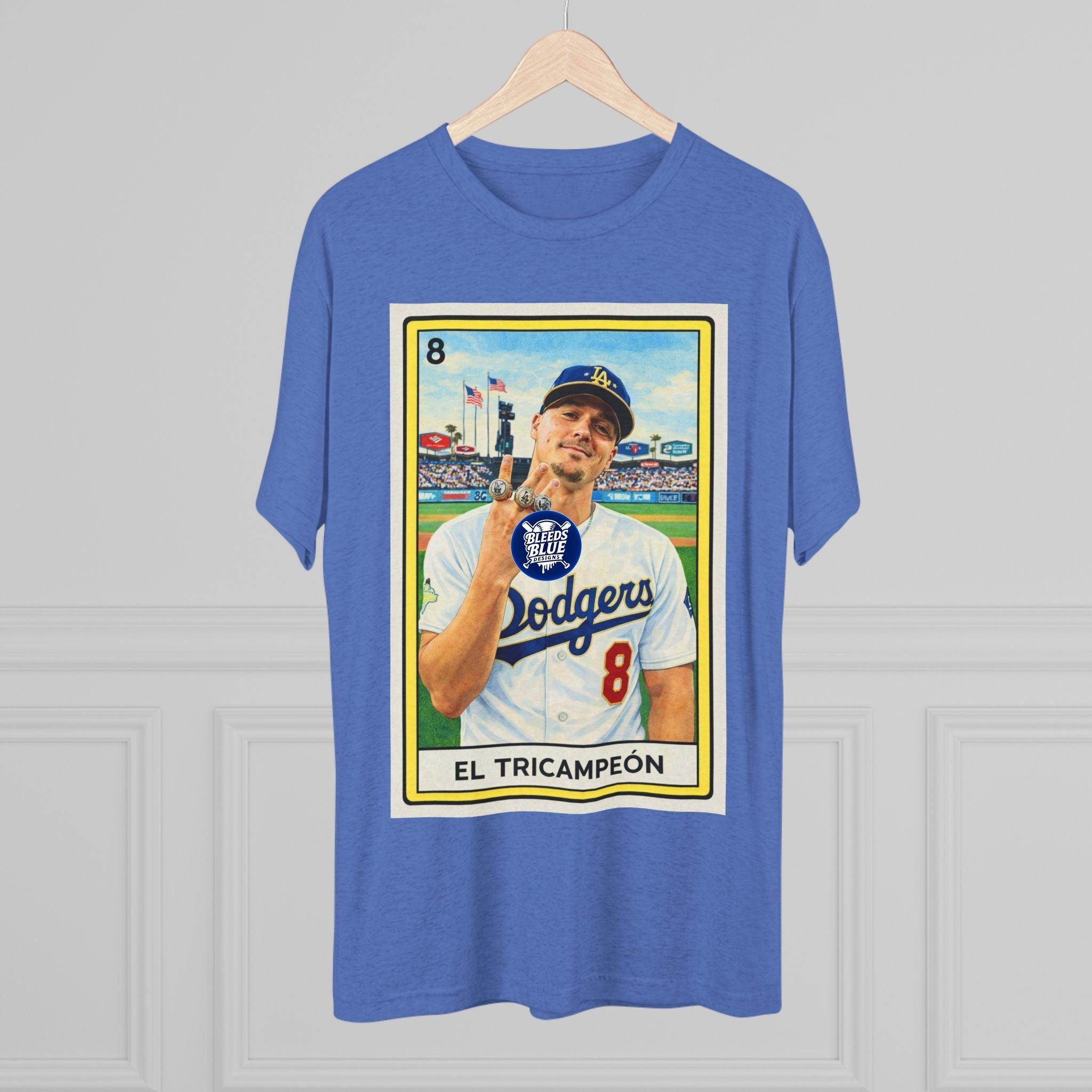 El Tricampeón Lotería Card Tee — Mexican Champion Shirt