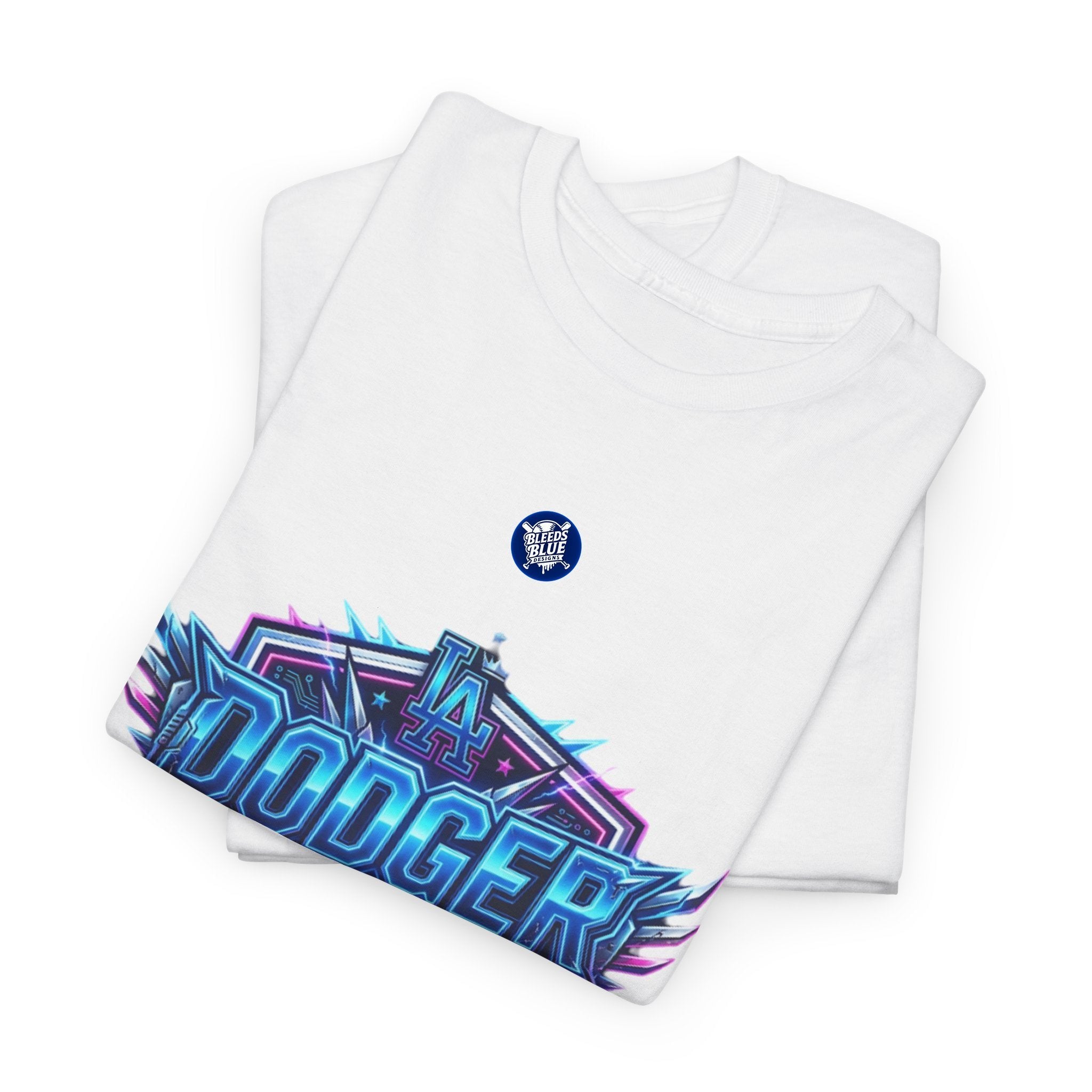 Dodger Baddie T-Shirt — 80's Neon Gaming Logo Tee