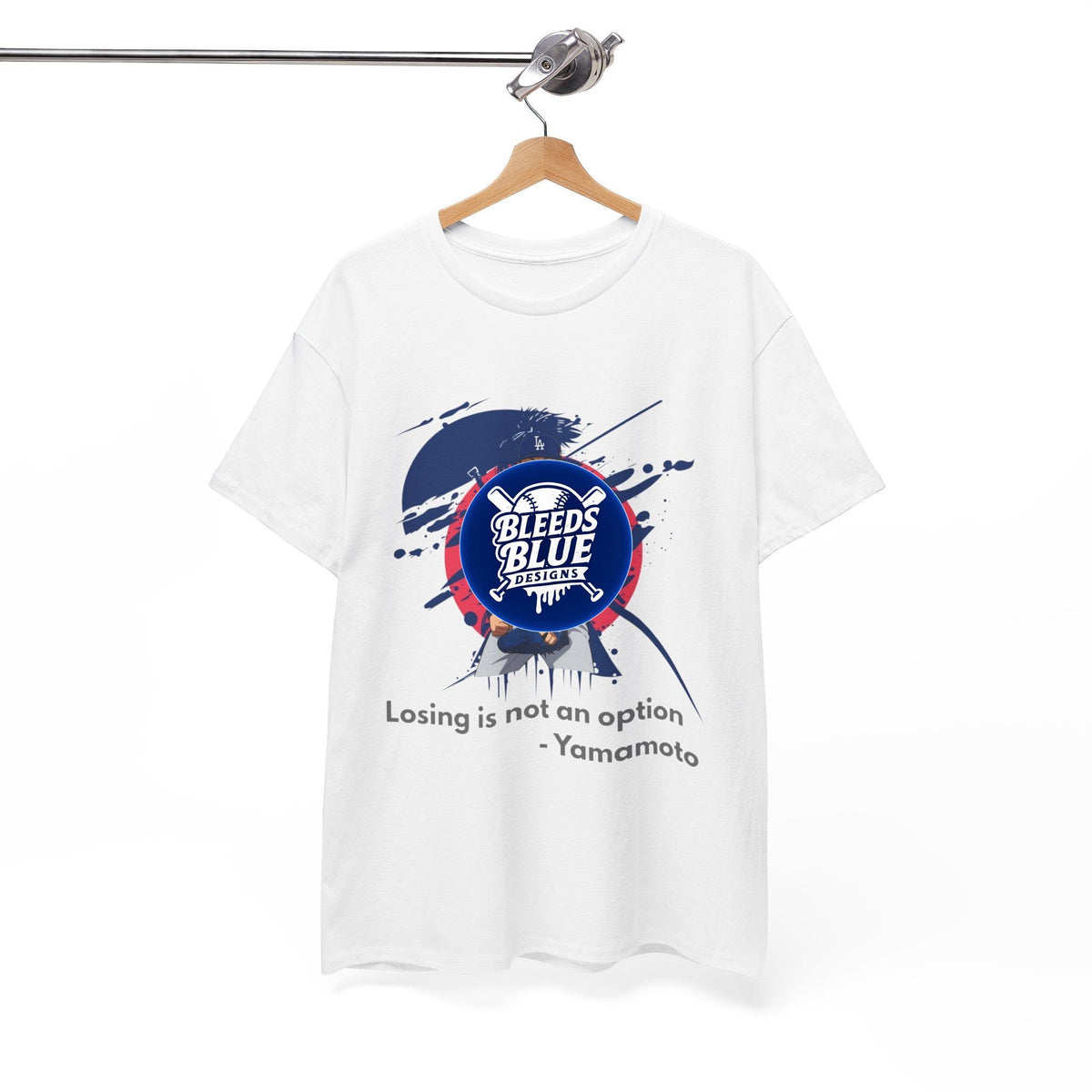 Yamamoto Losing Is Not An Option Tee Shirt - Unisex Heavy Cotton Casual Fit