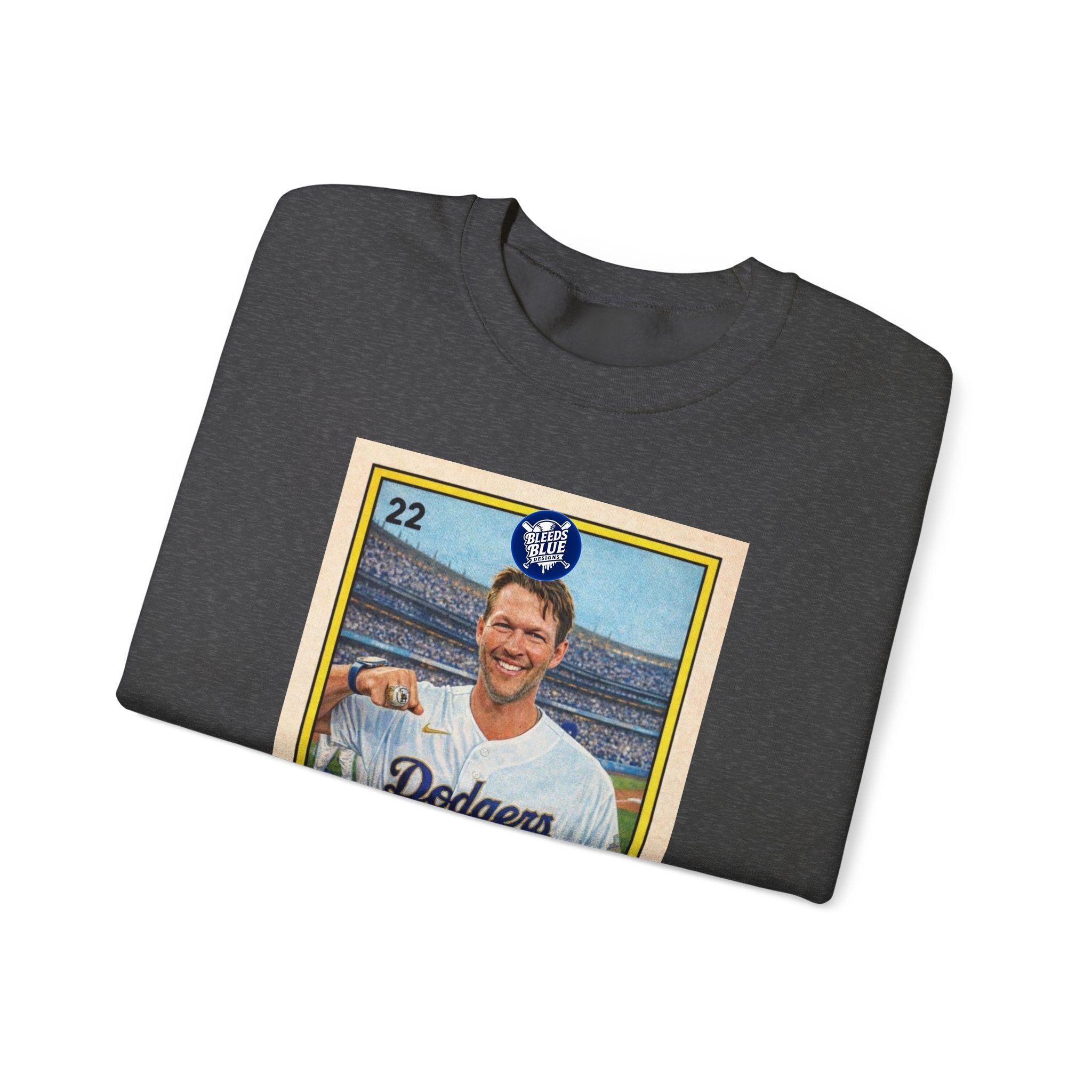 El Tricampeón Lotería Card Kershaw Team Pride - Adult Crewneck Sweatshirt