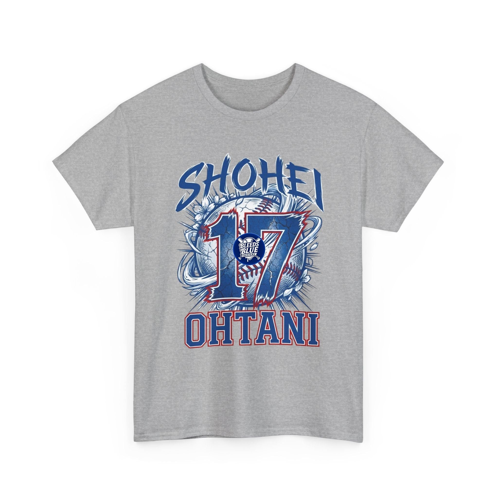 Number 17 Baseball Team Tee — Shohei Ohtani Style