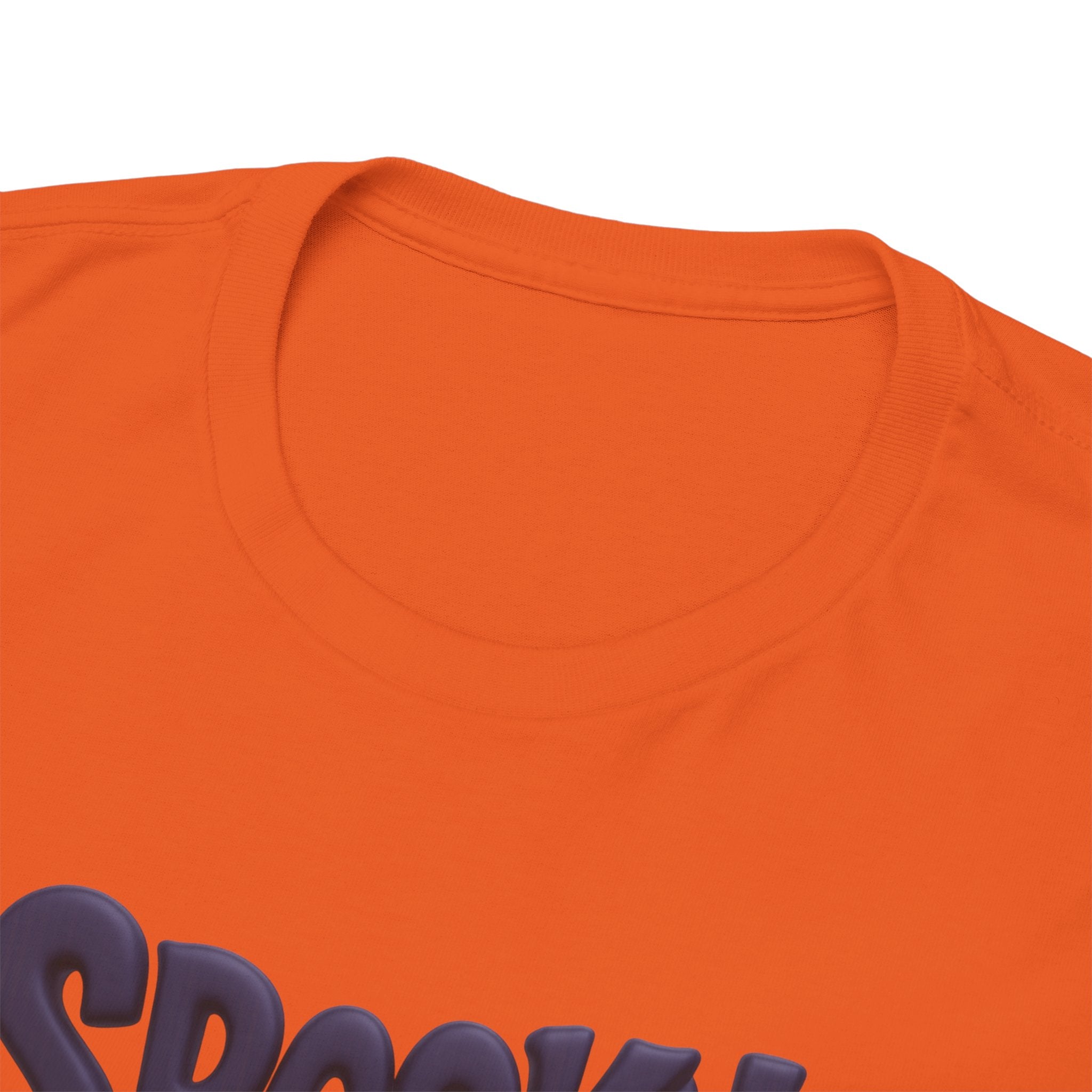 Halloween Spooky Squad Tee Shirt - Unisex Heavy Cotton Casual Fit