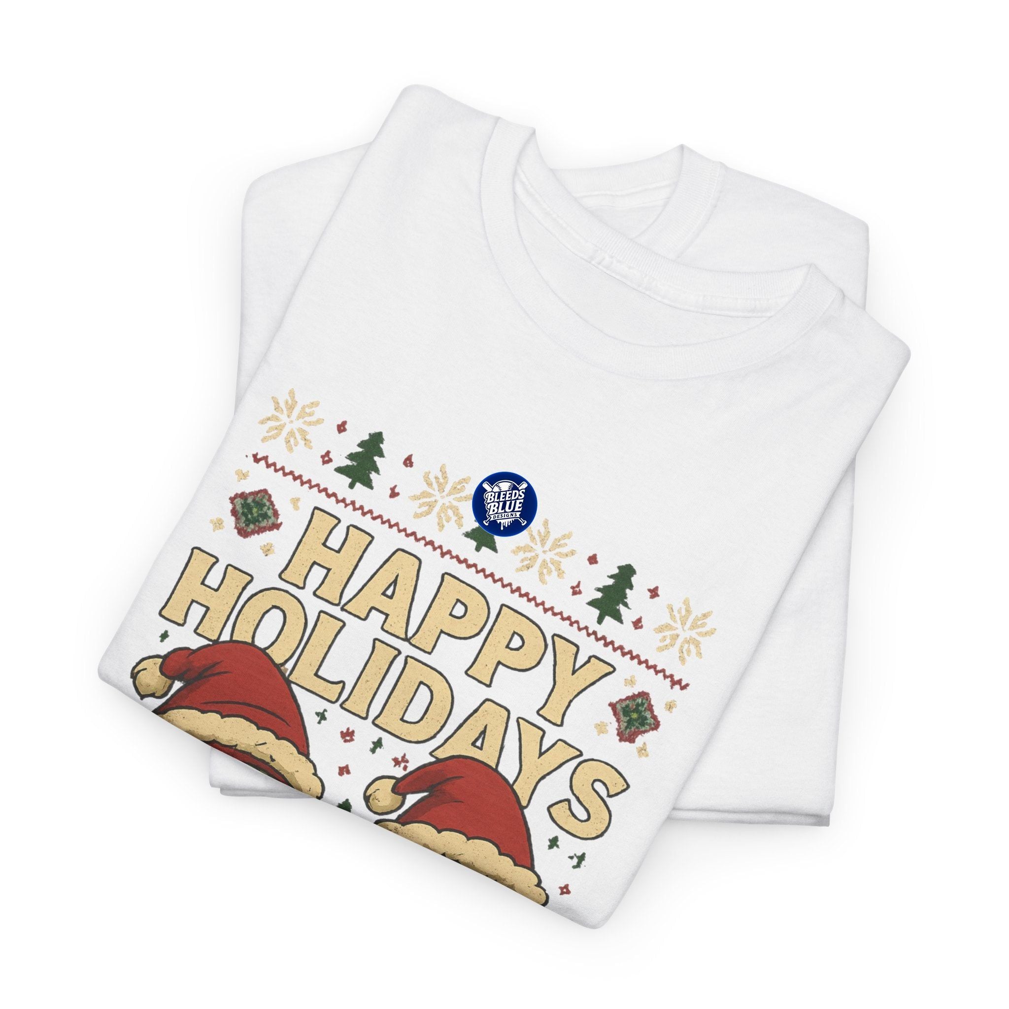 Holiday Ugly Christmas Baby Grinchies Tee Shirt - Unisex Heavy Cotton Casual Fit