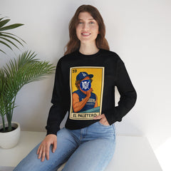 Dodgers Kike El Paletero Loteria Card Sweatshirt - Unisex Crewneck Casual Streetwear